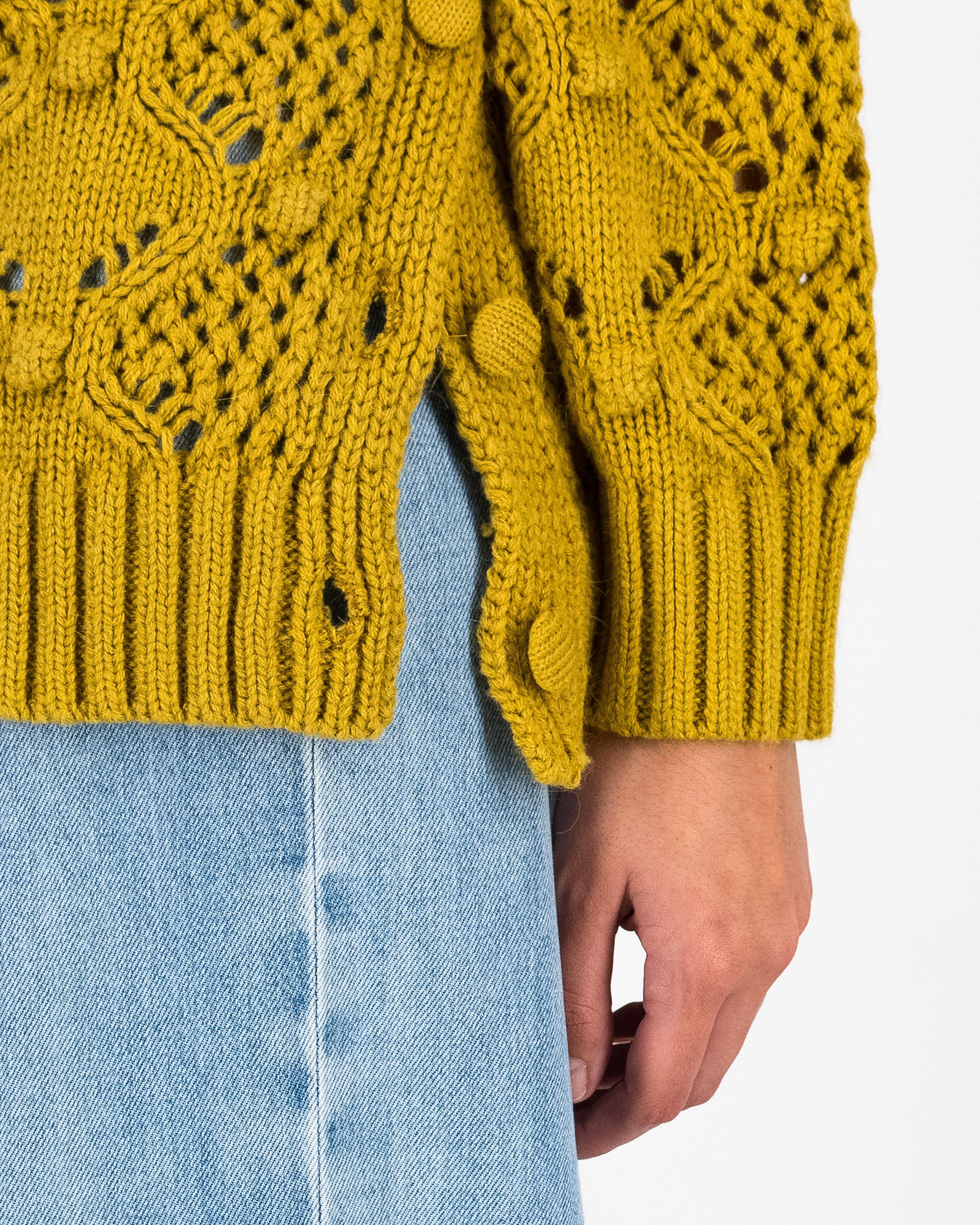 Nicole Bobble Knit -  Lime