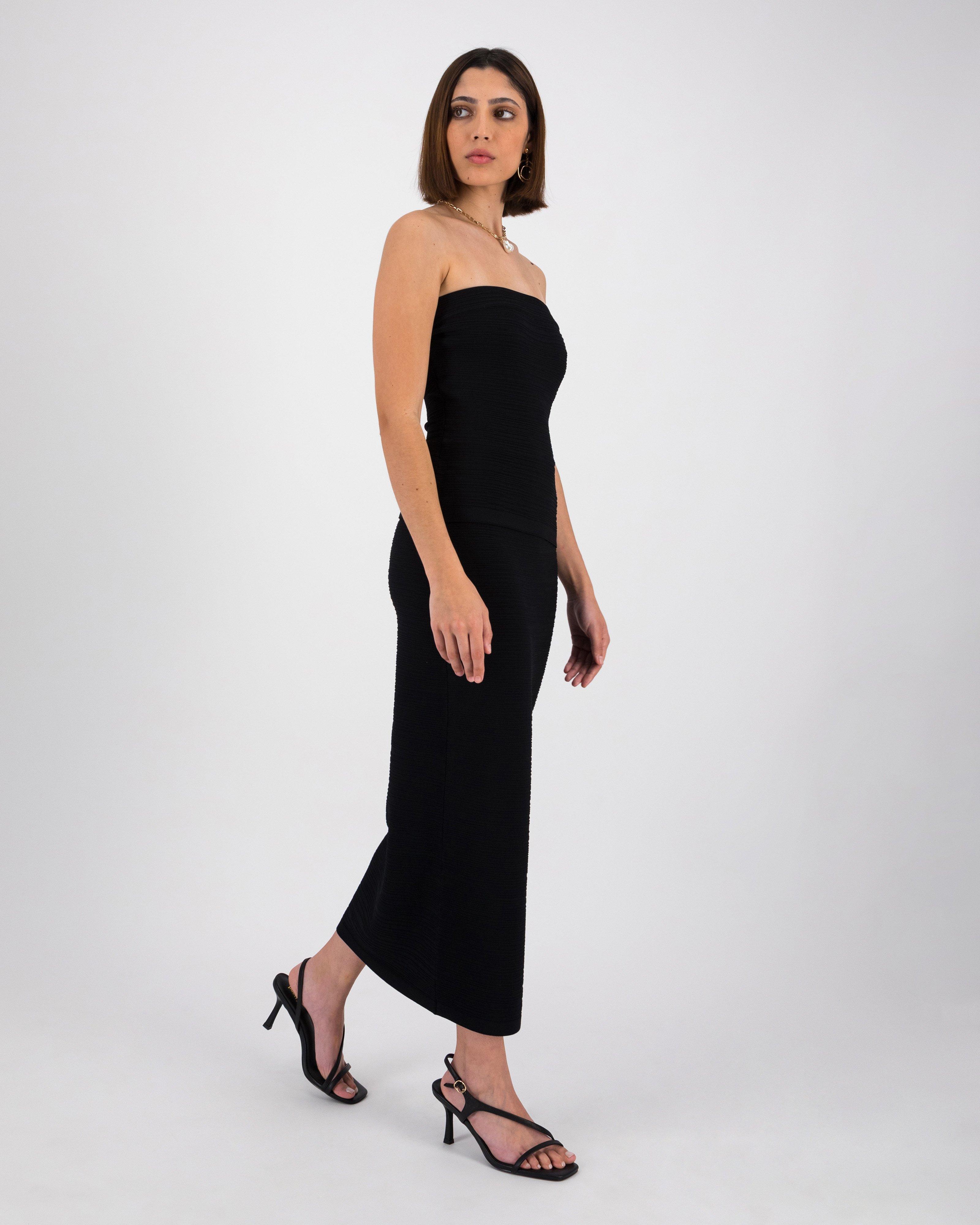 Paulo Knit Bodice -  Black