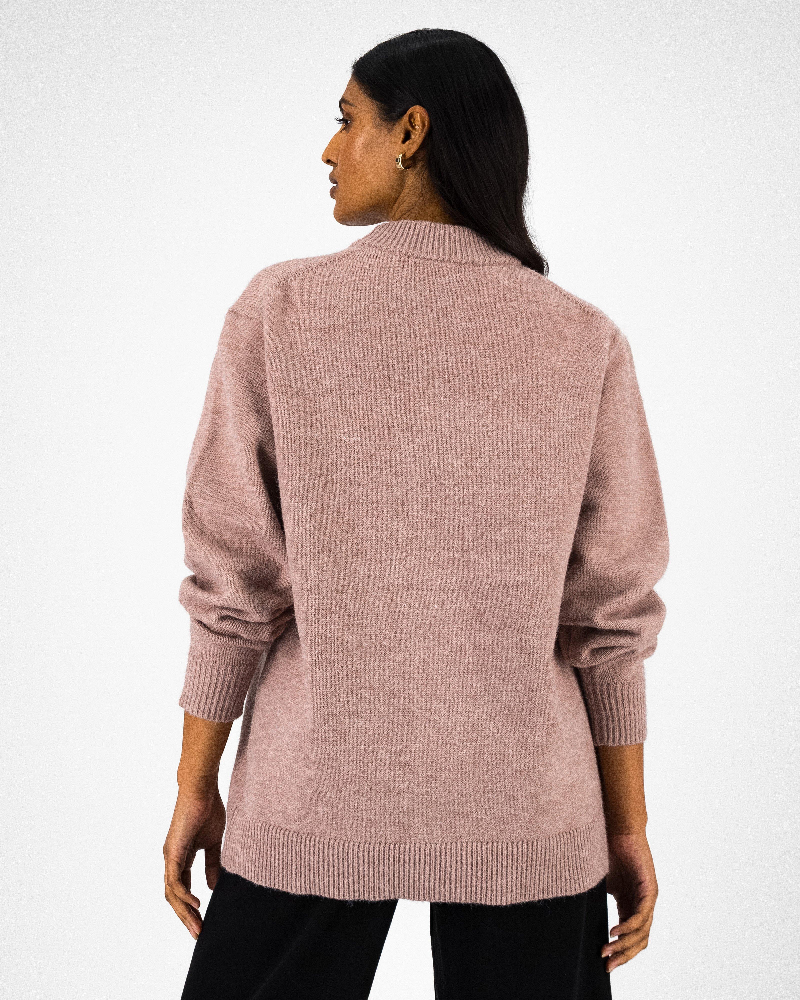 Rhett Longer Length Cardigan -  Taupe