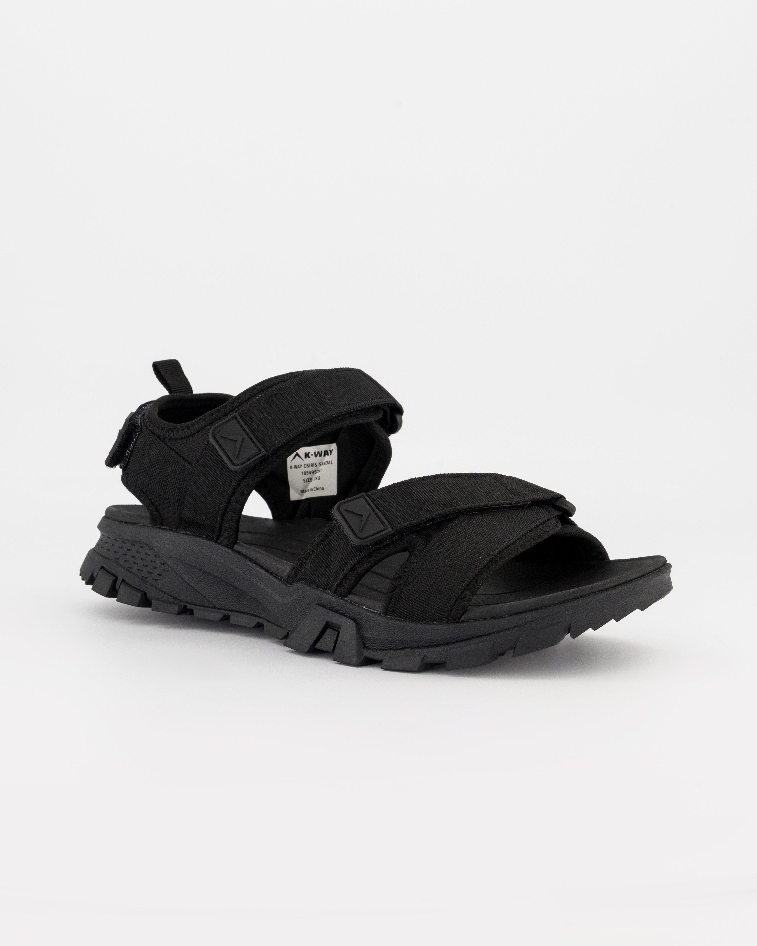  K-Way Men's Osiris Sandals -  Black