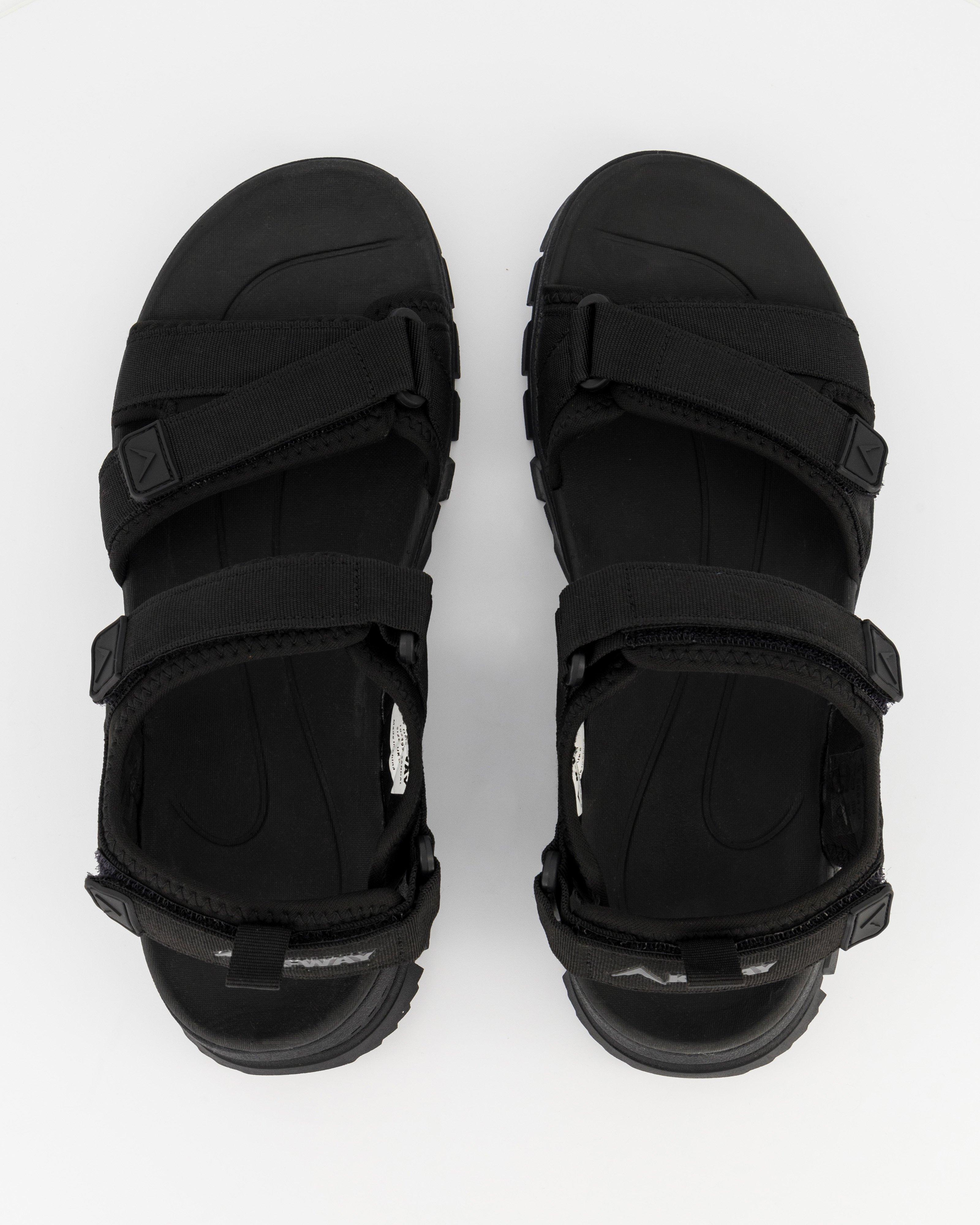  K-Way Men's Osiris Sandals -  Black