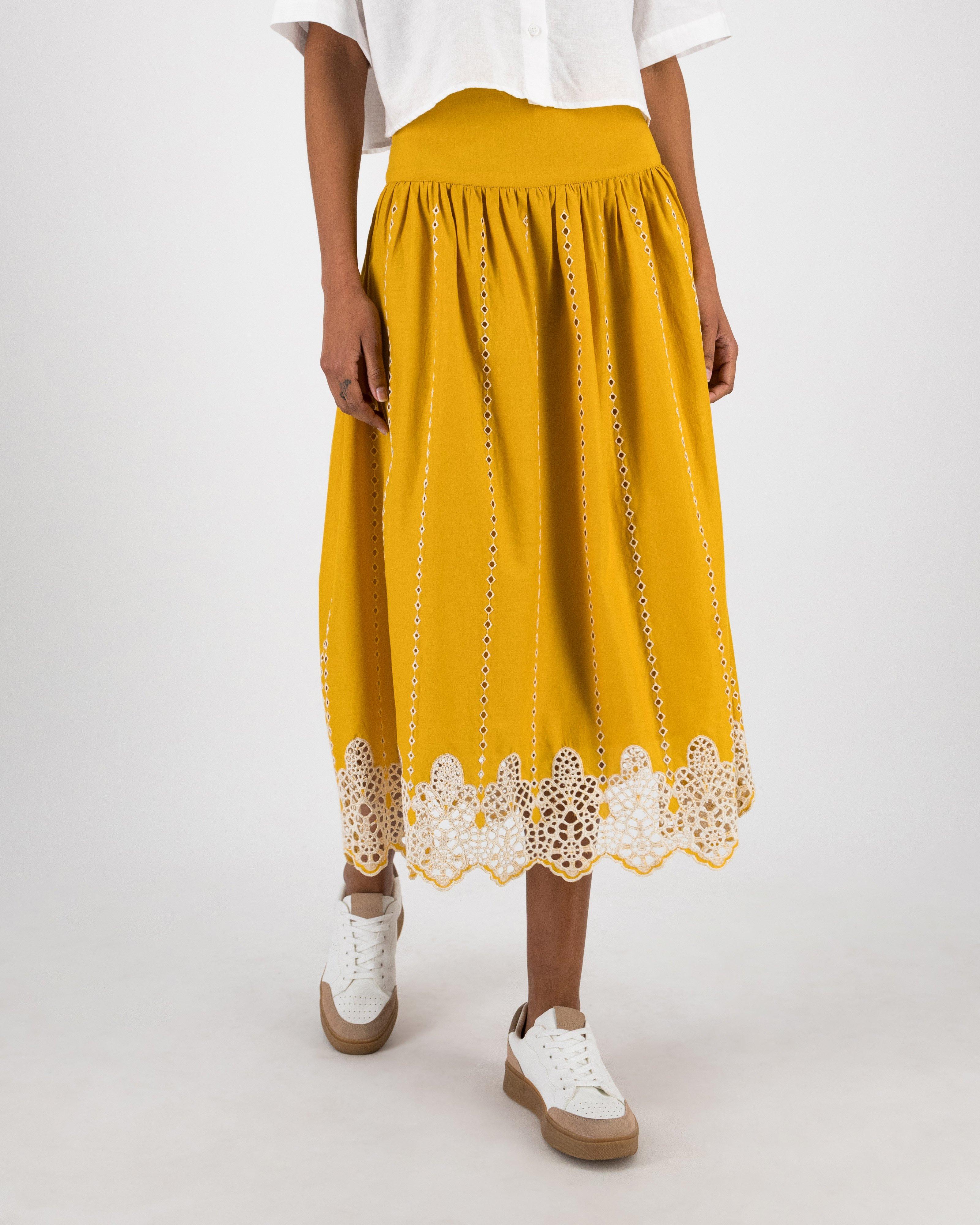 Women's Enola Anglaise Skirt Old Khaki