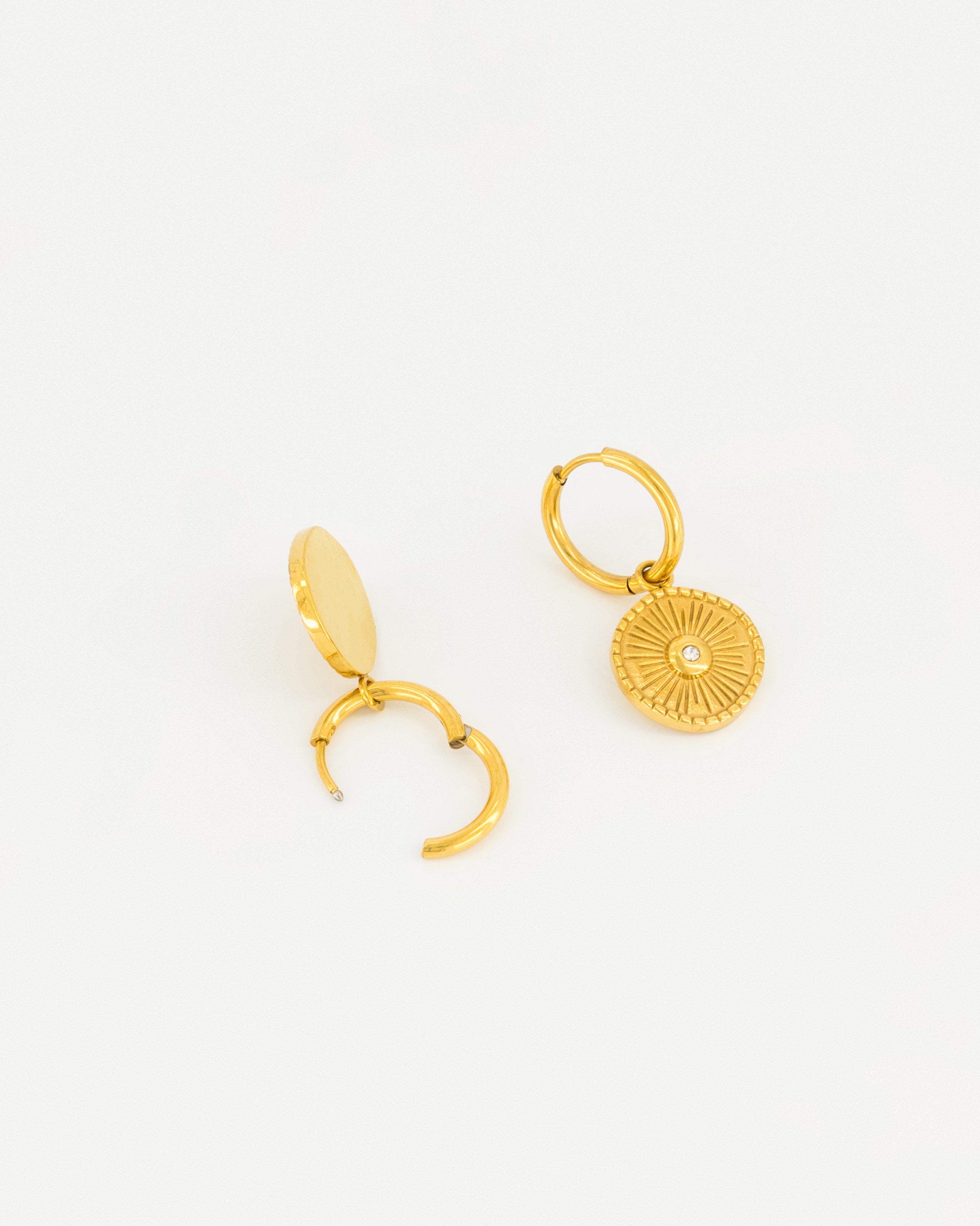 Old Khaki x byCara Women's Sun Drop Earrings  -  Gold