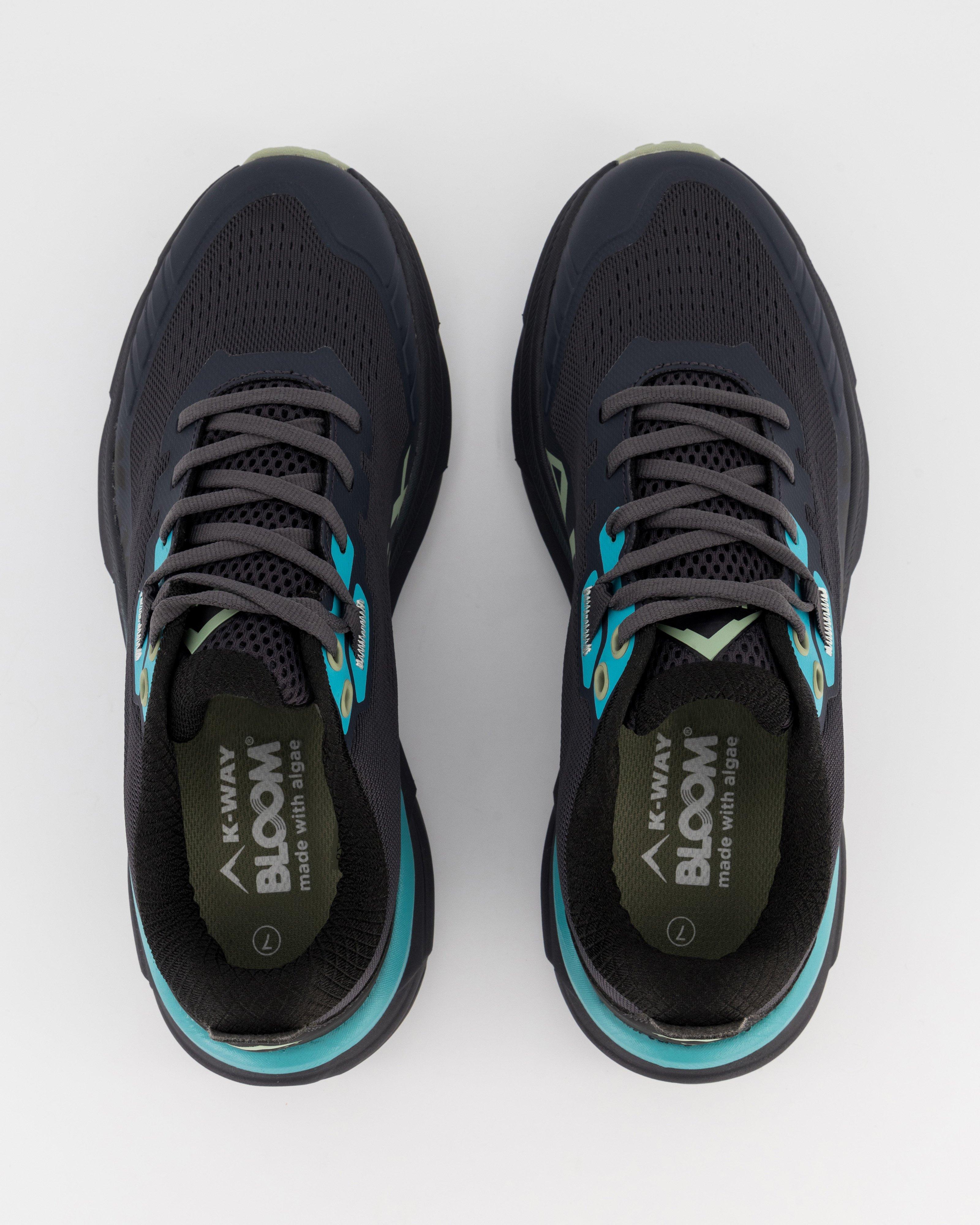 K-Way Men’s Apex Trail Running Shoes  -  Charcoal