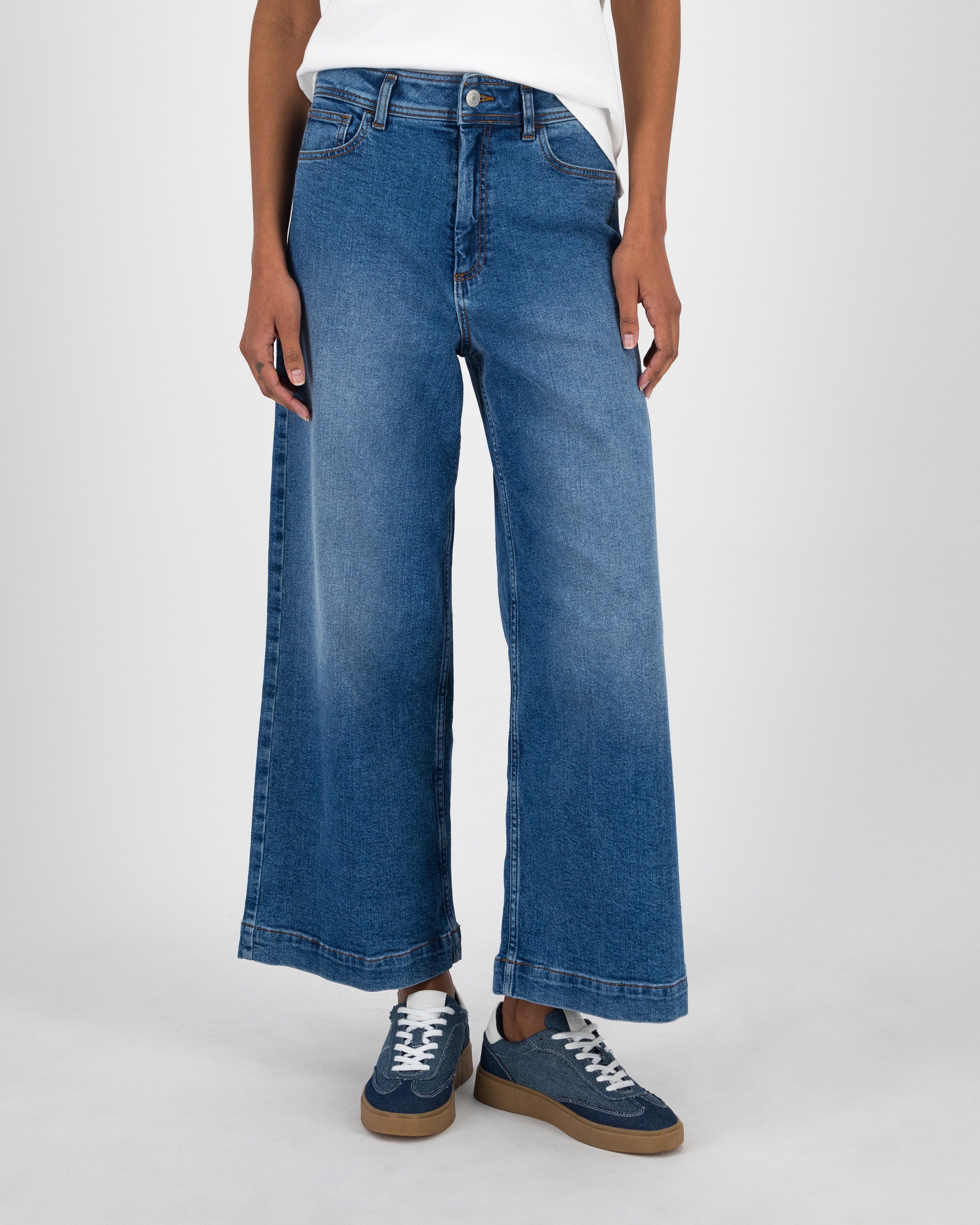 Women’s Indie Wide-Leg Denim  -  Indigo