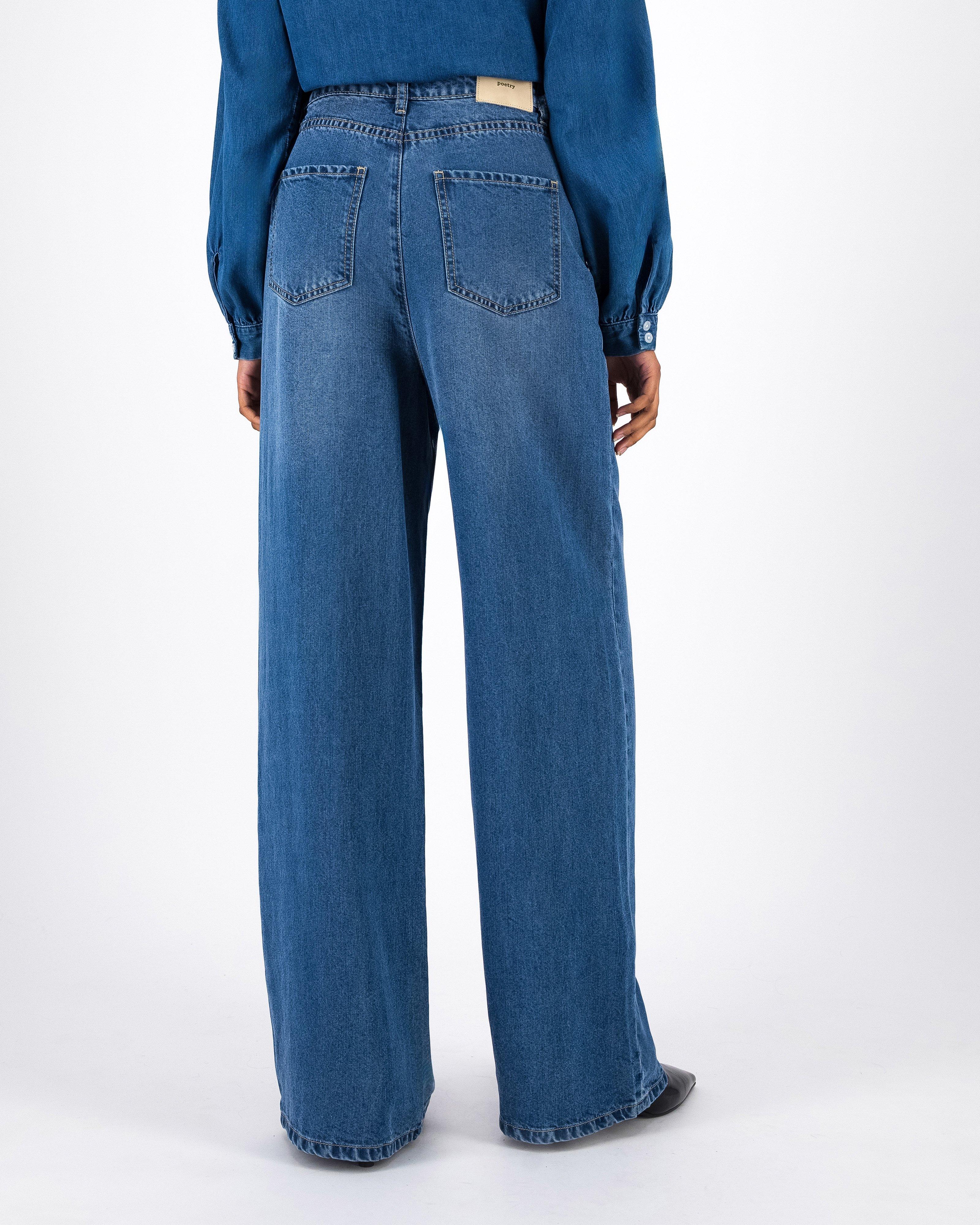 Geordie Relaxed Denims -  Mid Blue