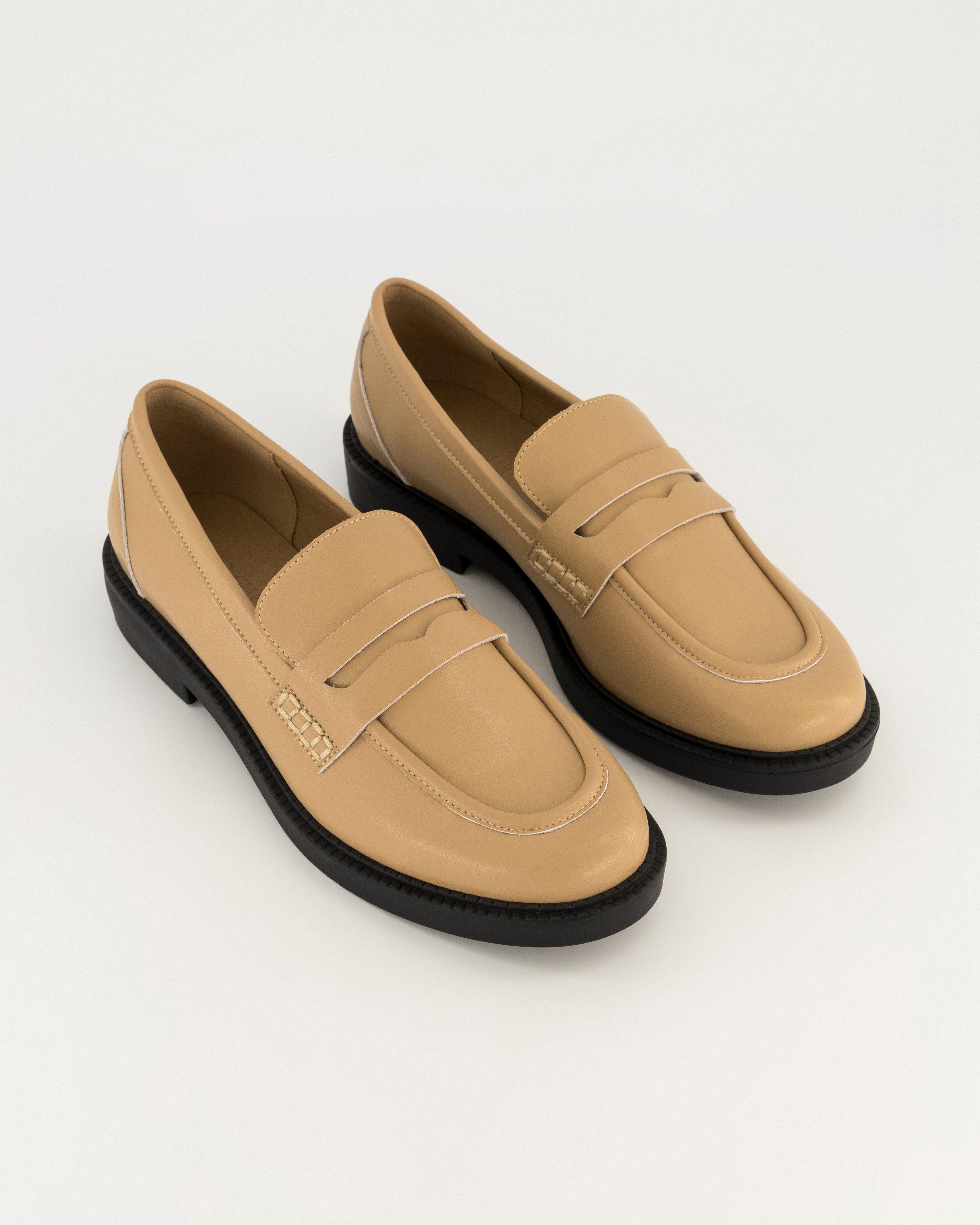 Women’s Alisson Leather Loafer  -  Tan