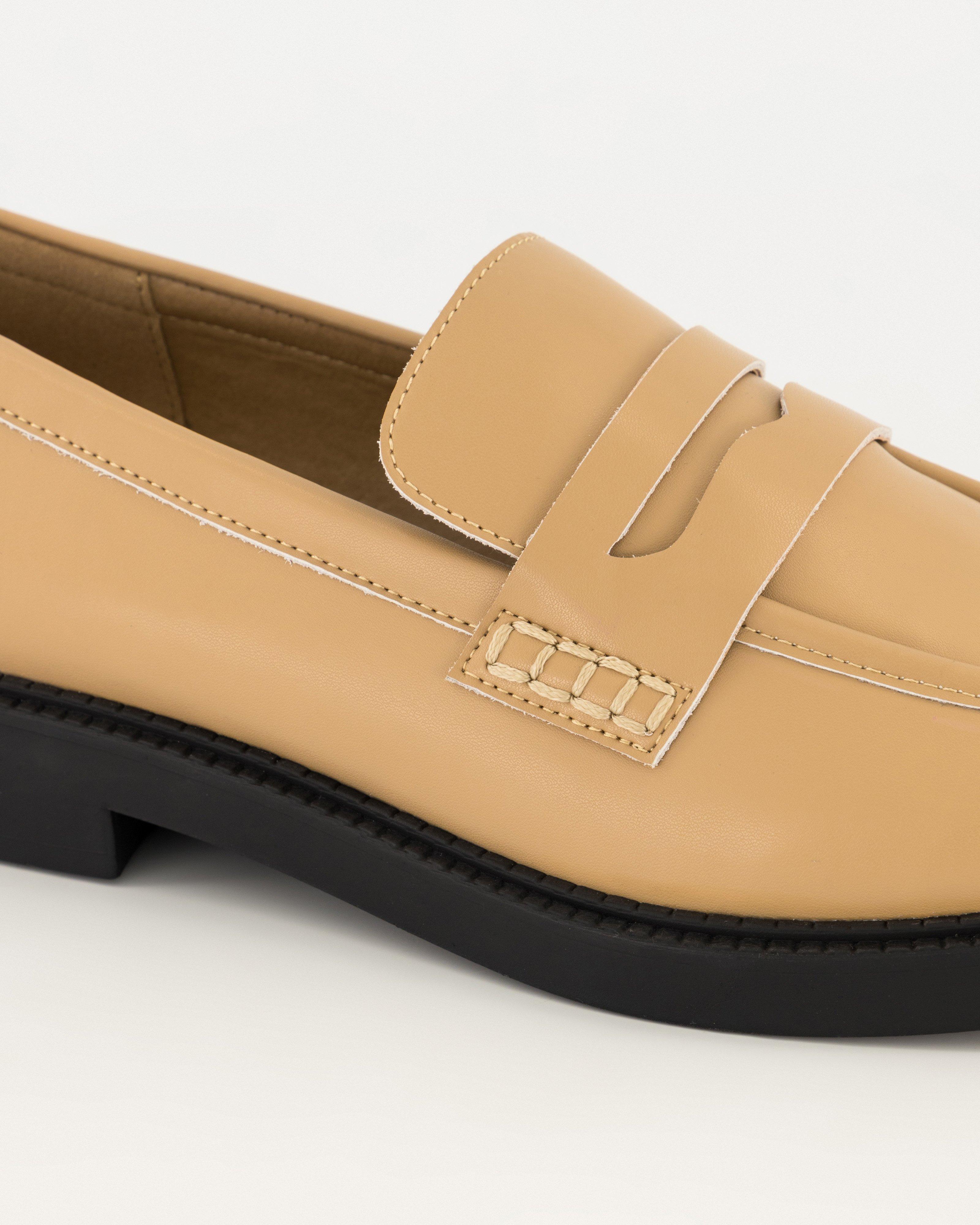 Women’s Alisson Leather Loafer  -  Tan