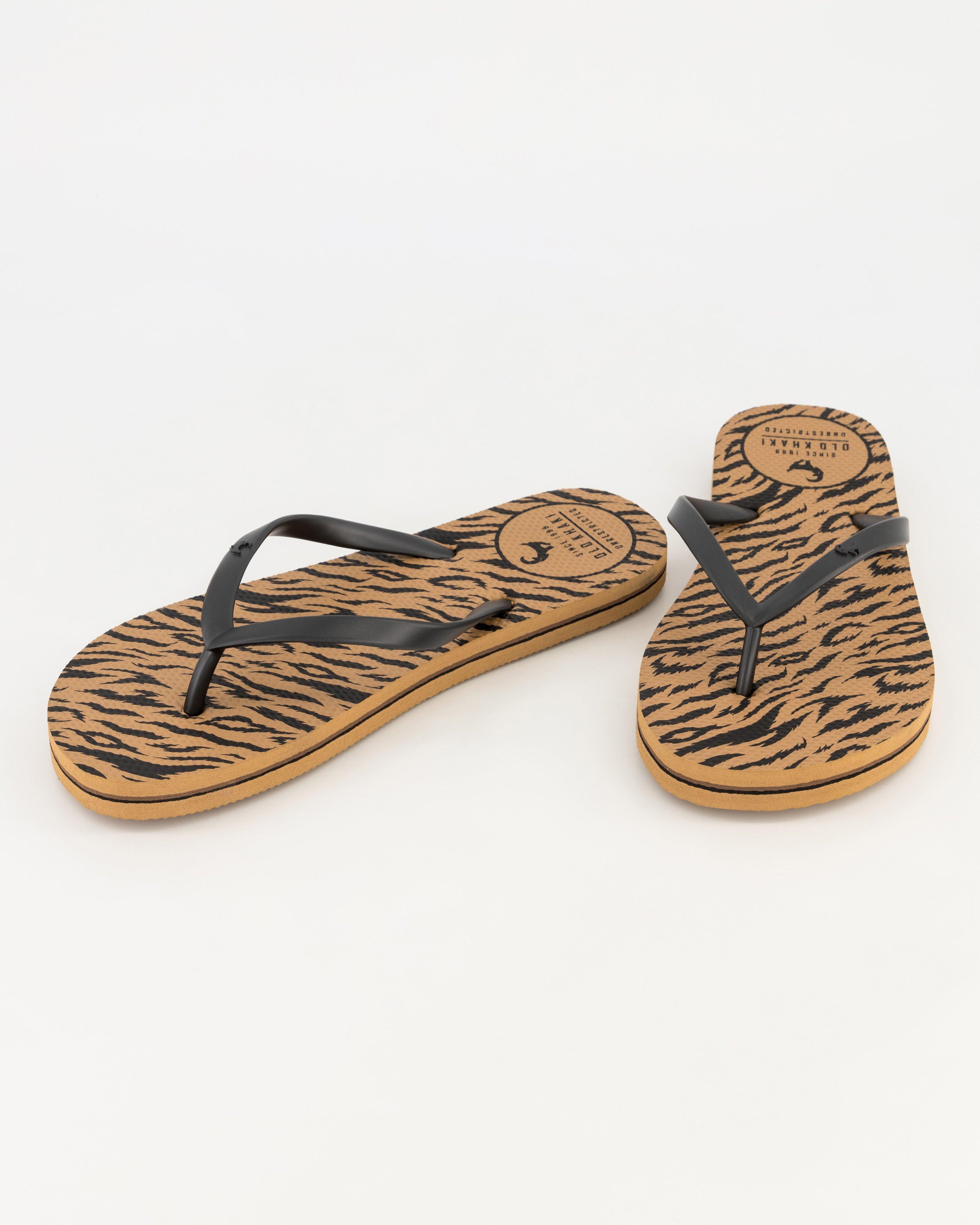 Old Khaki Women's Tide Flip Flops -  Black