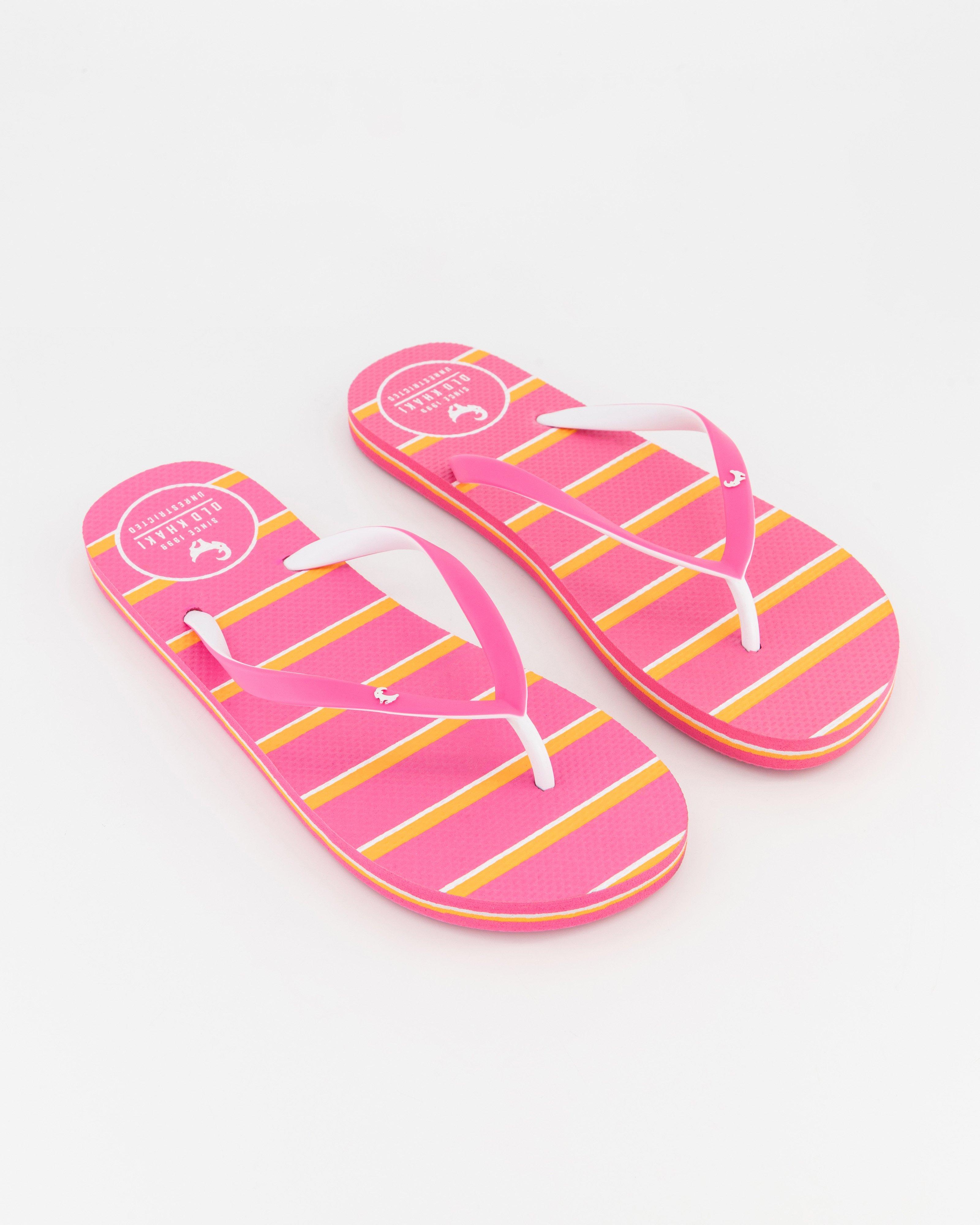 Old Khaki Women's Tide Flip Flops -  Pink