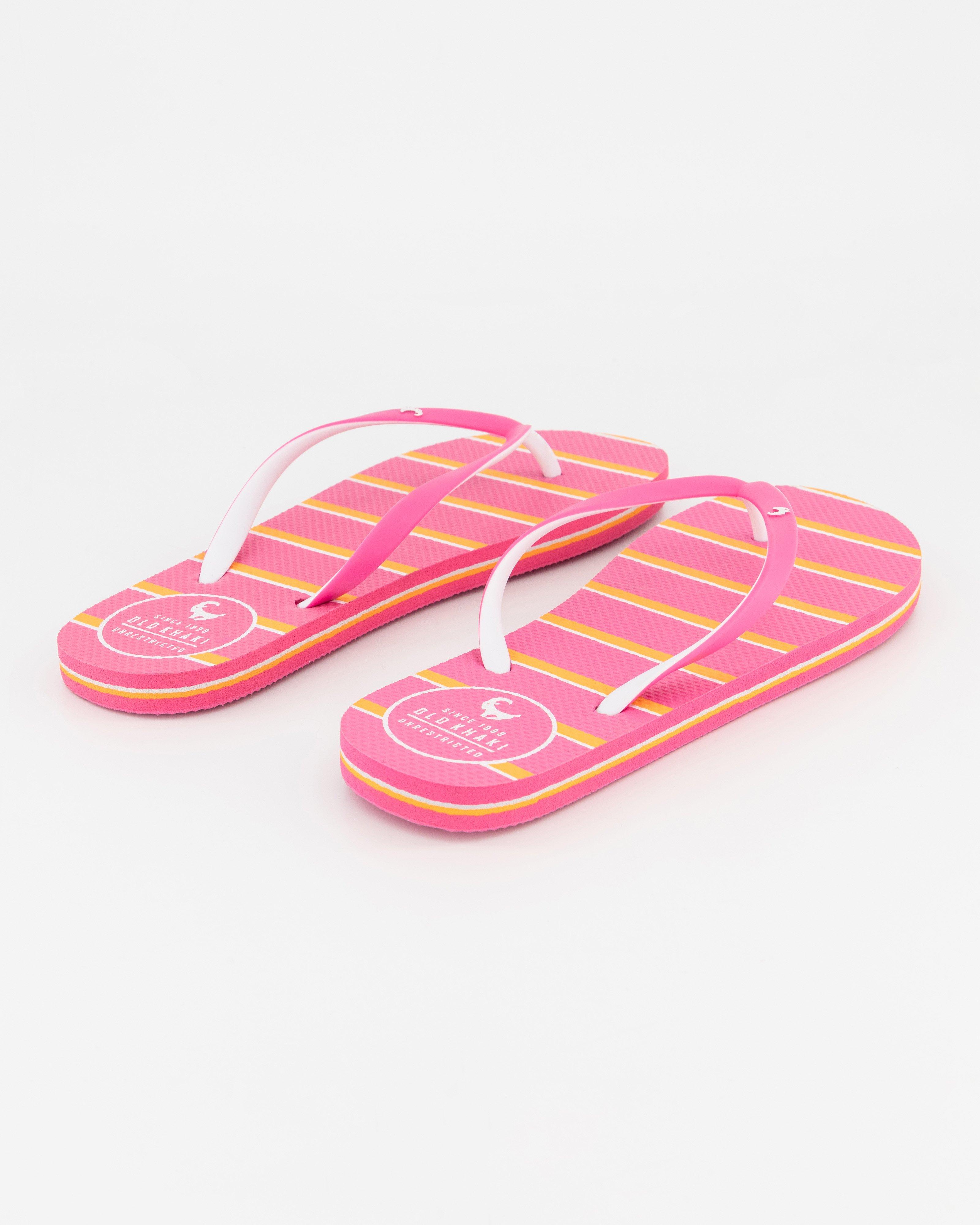 Old Khaki Women's Tide Flip Flops -  Pink