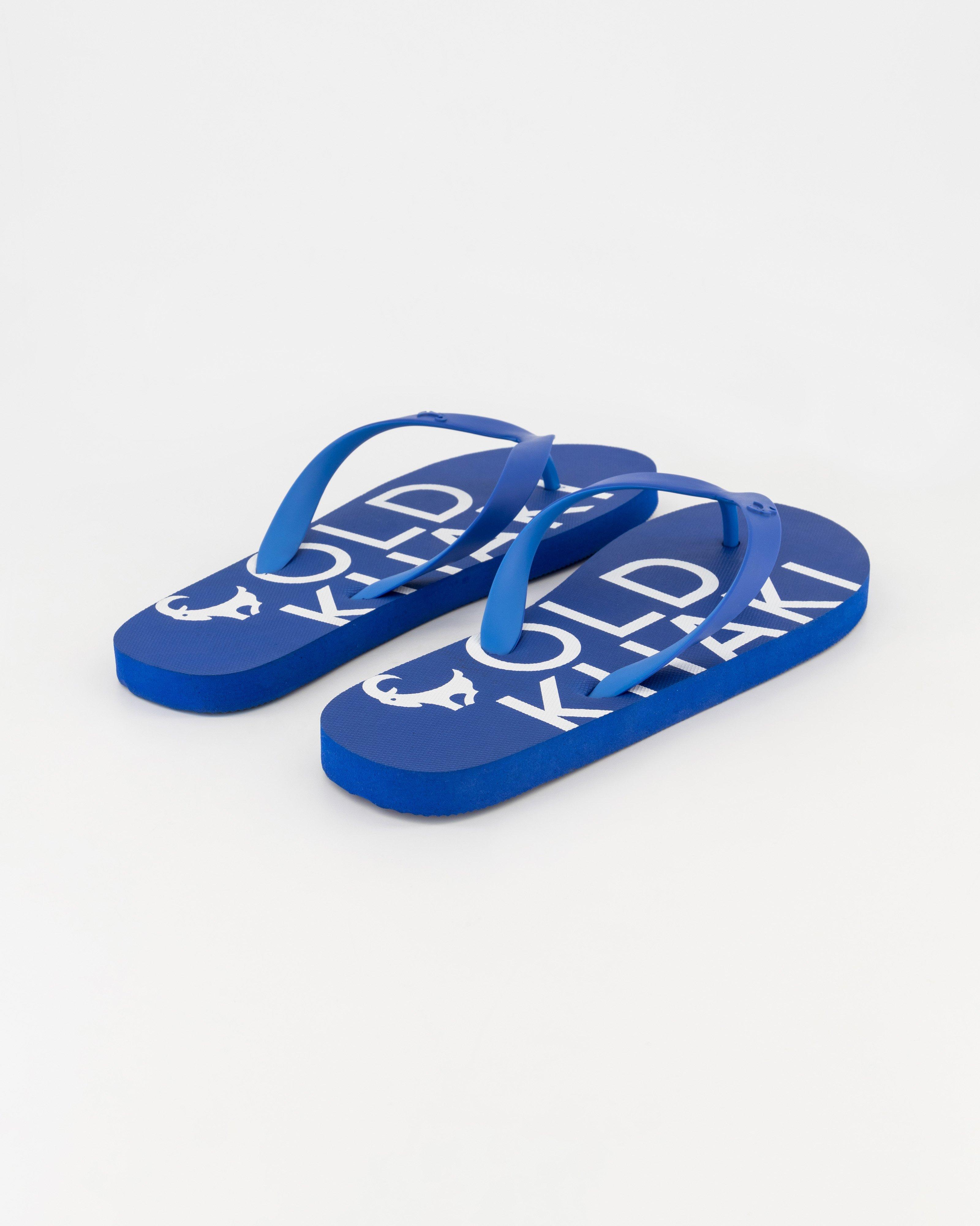 Men’s Branded Pacifico Flip-Flop  -  Blue