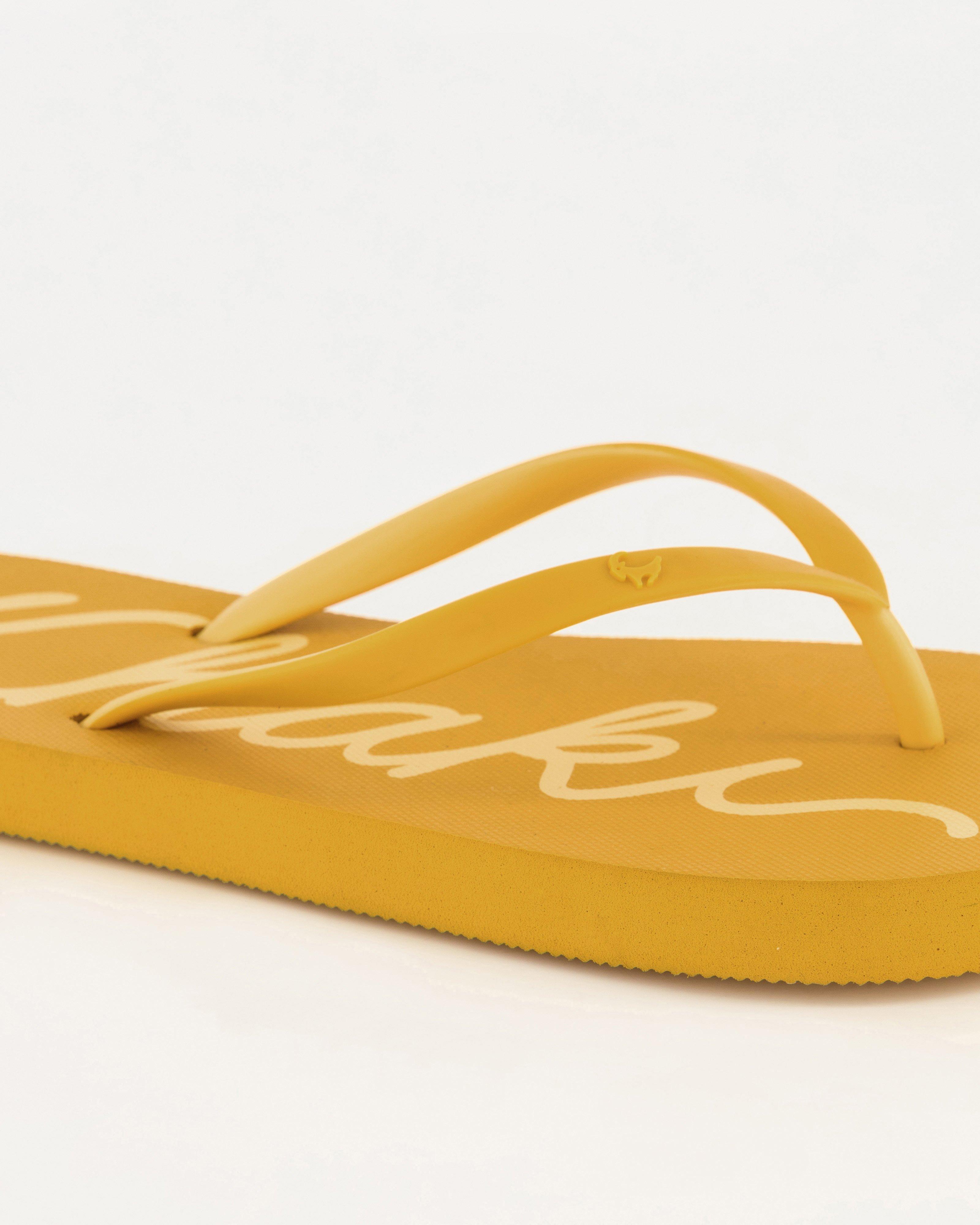 Women’s Tide Flip Flop  -  Yellow