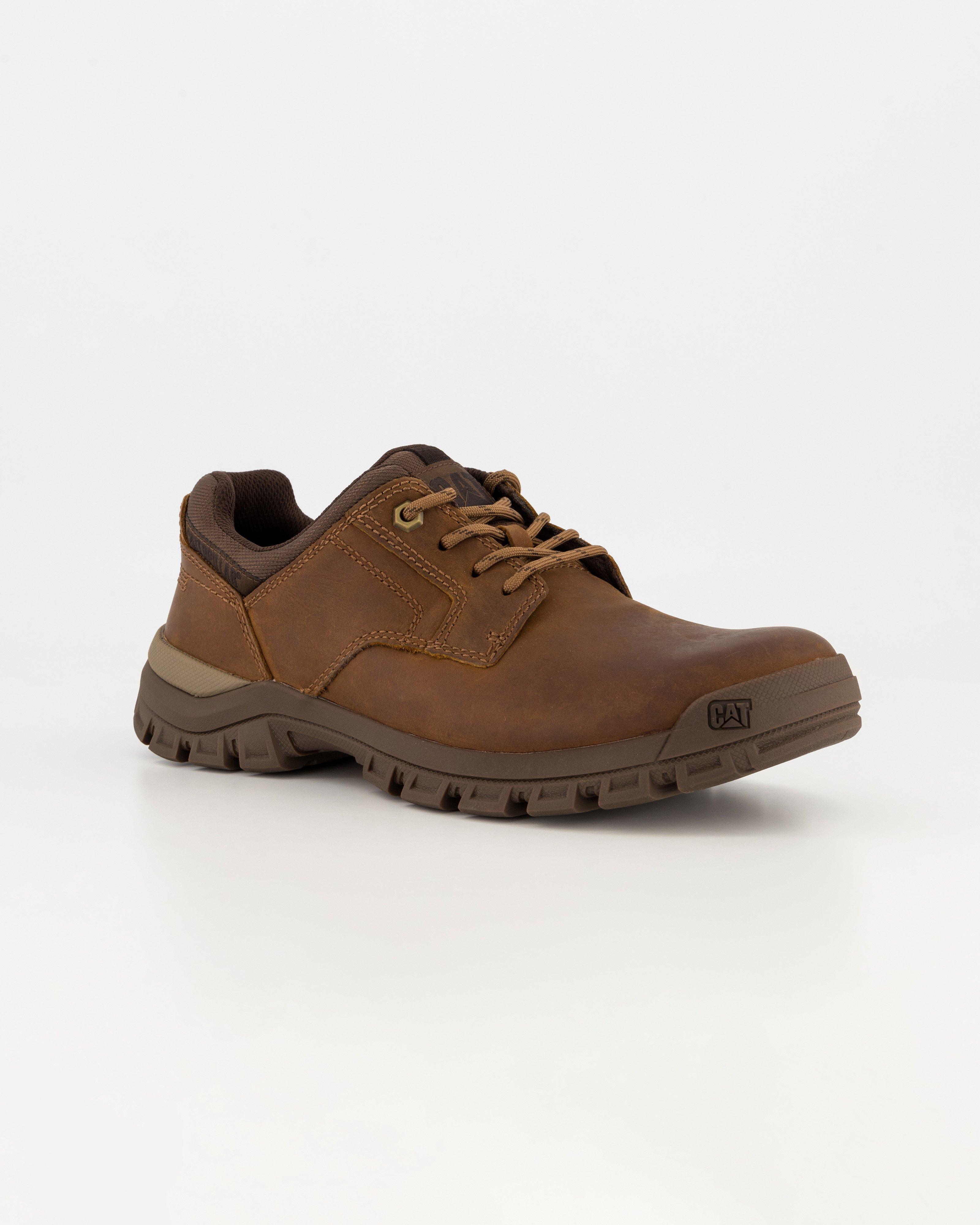 Caterpillar Men’s Threshold Lace up Low Shoes -  Brown