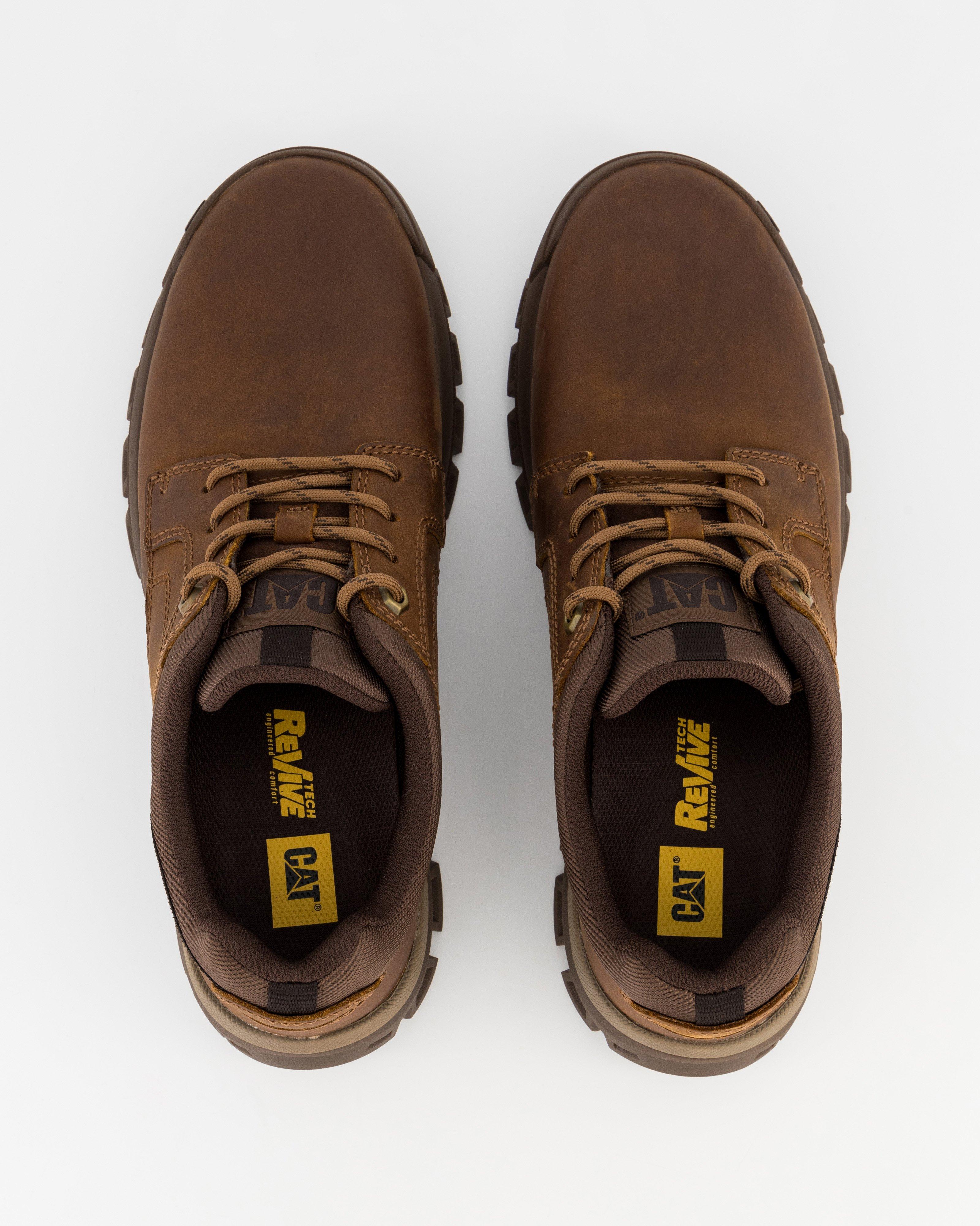 Caterpillar Men’s Threshold Lace up Low Shoes -  Brown