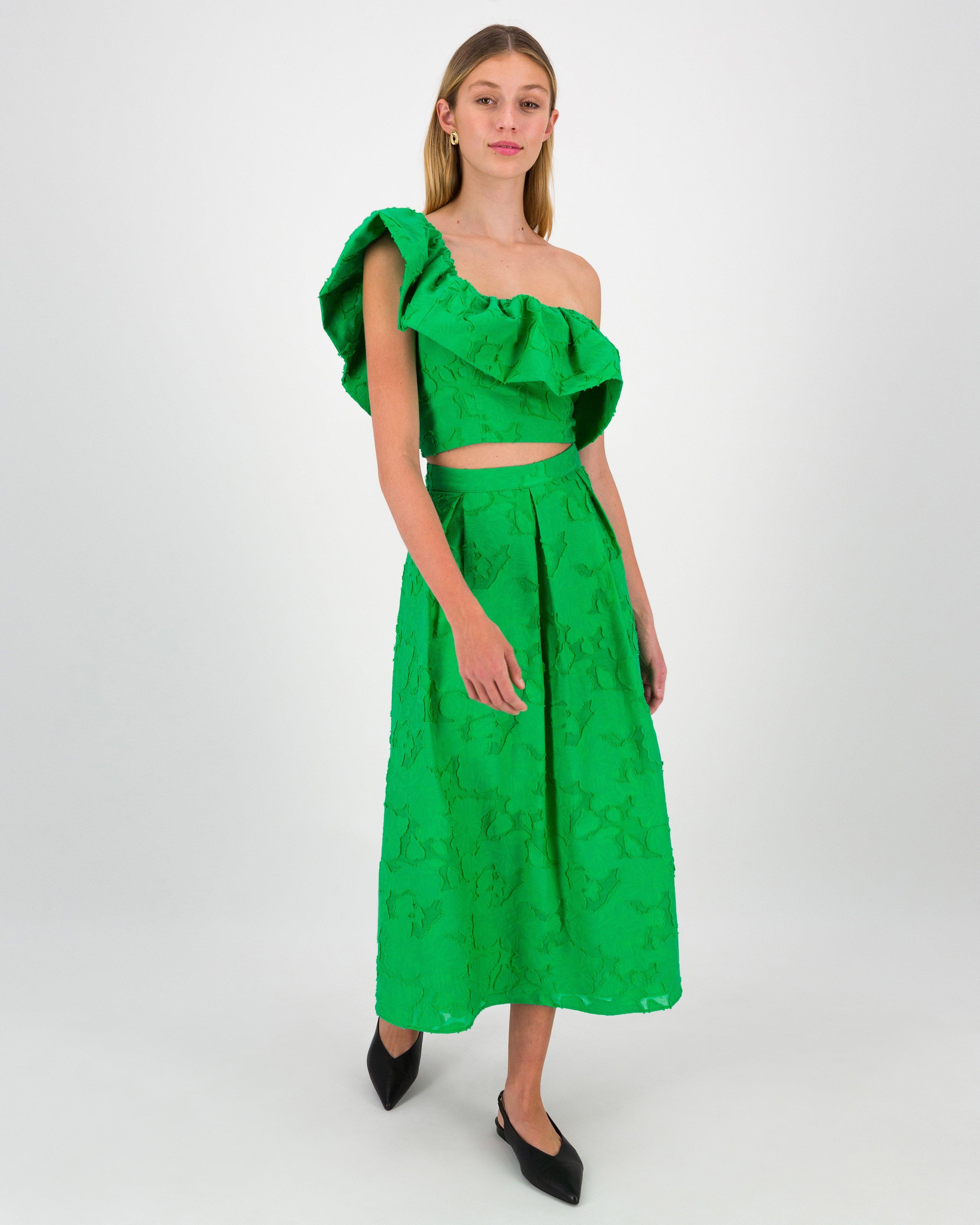 Cooper Lace Skirt -  Green