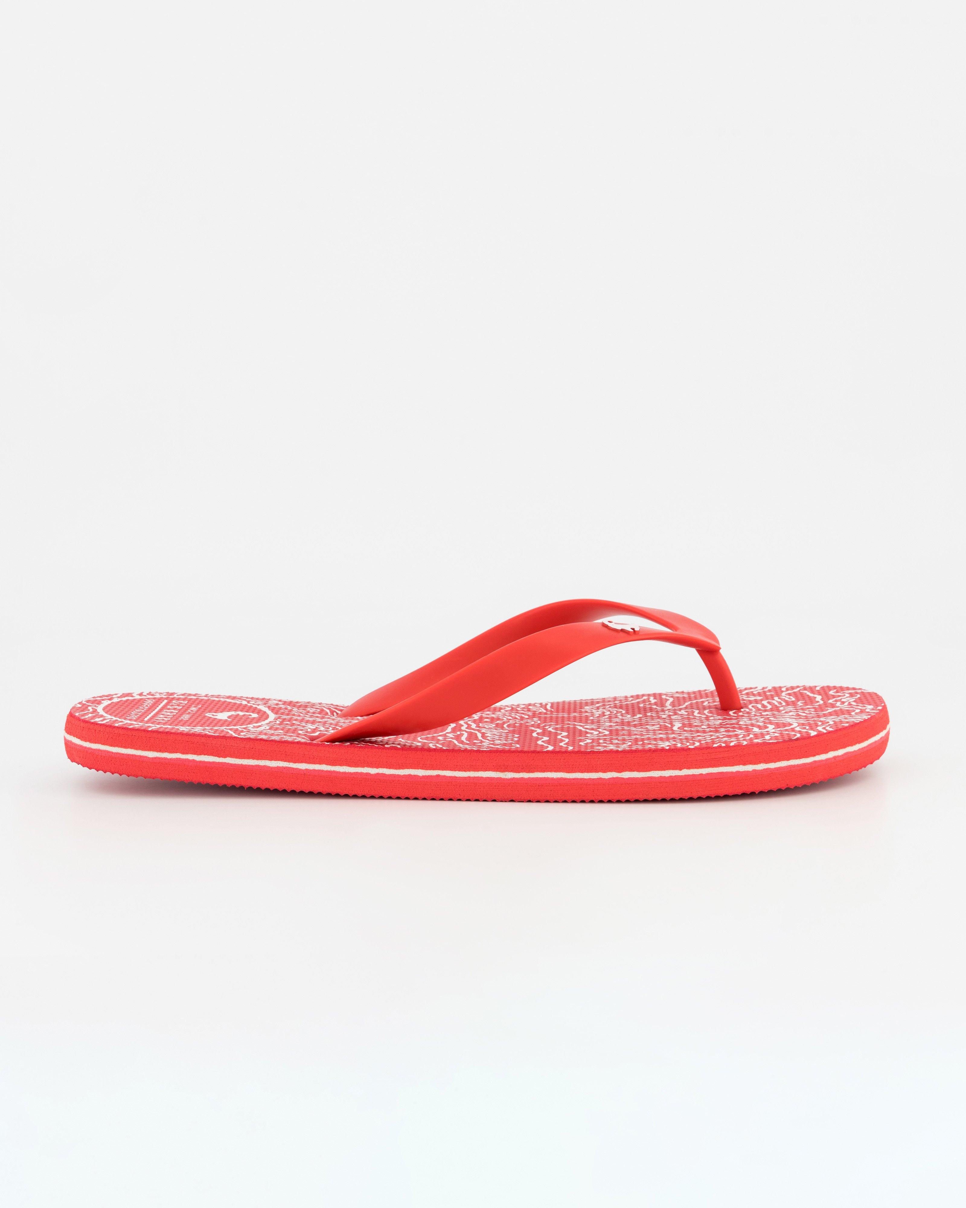 Men’s Pacifico Flip Flop -  Red