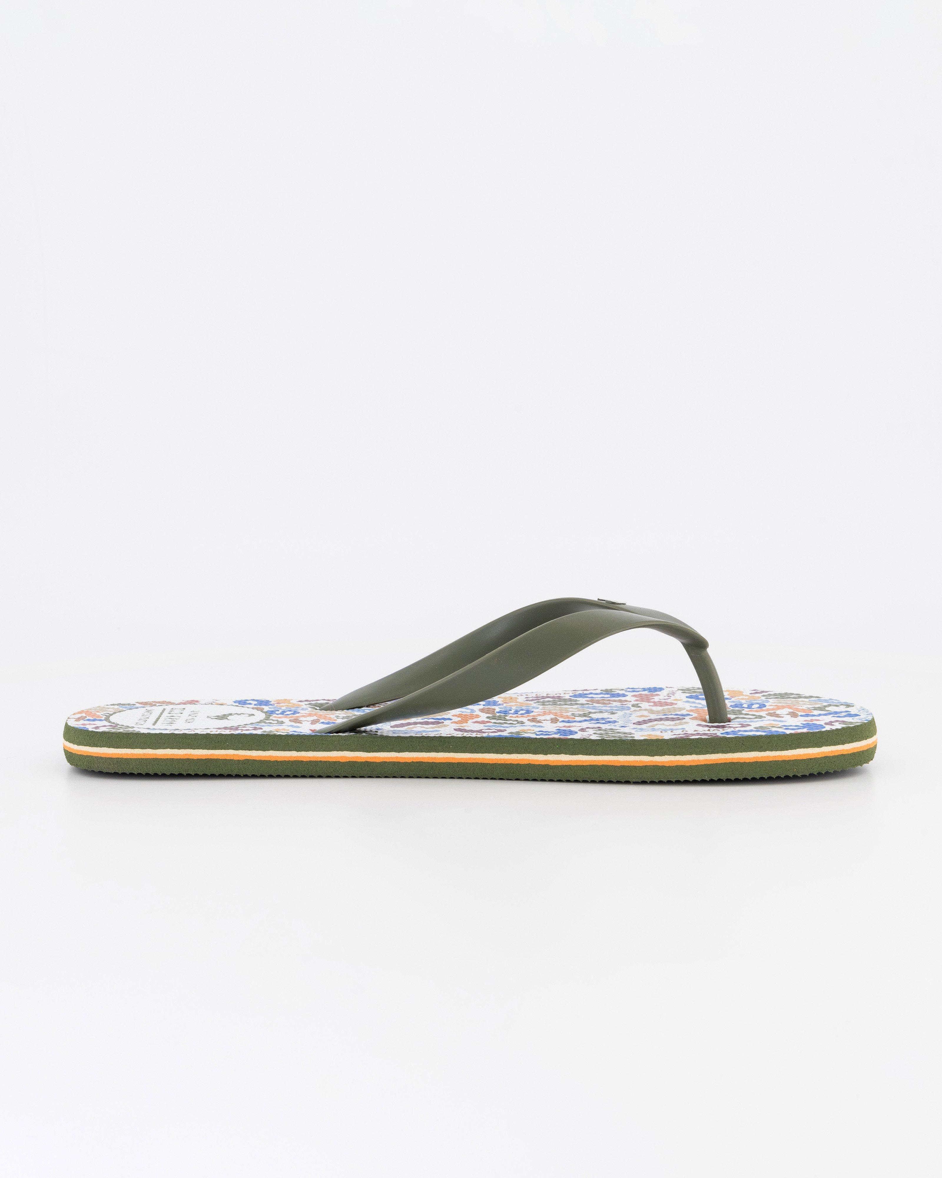 Men’s Pacifico Flip Flop -  Olive