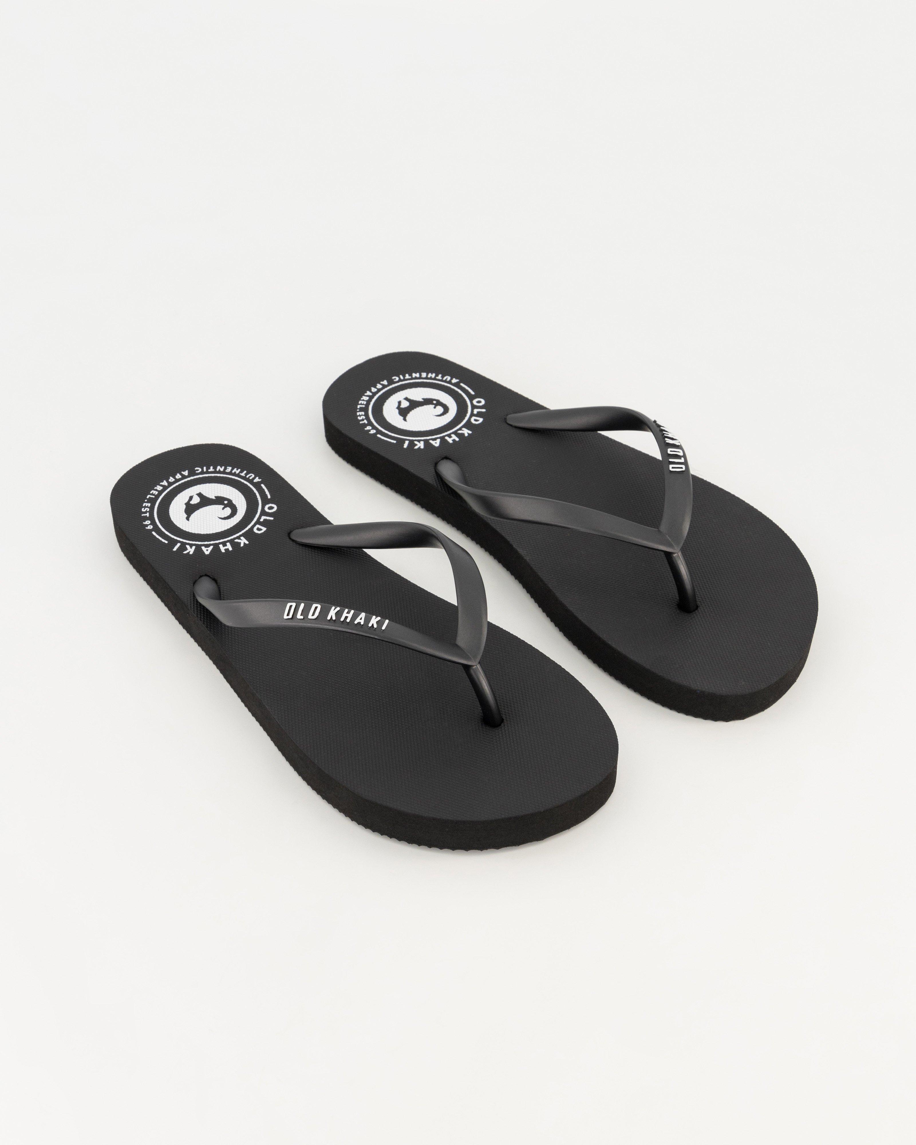 Women’s Plain Tide Flip Flop -  Black