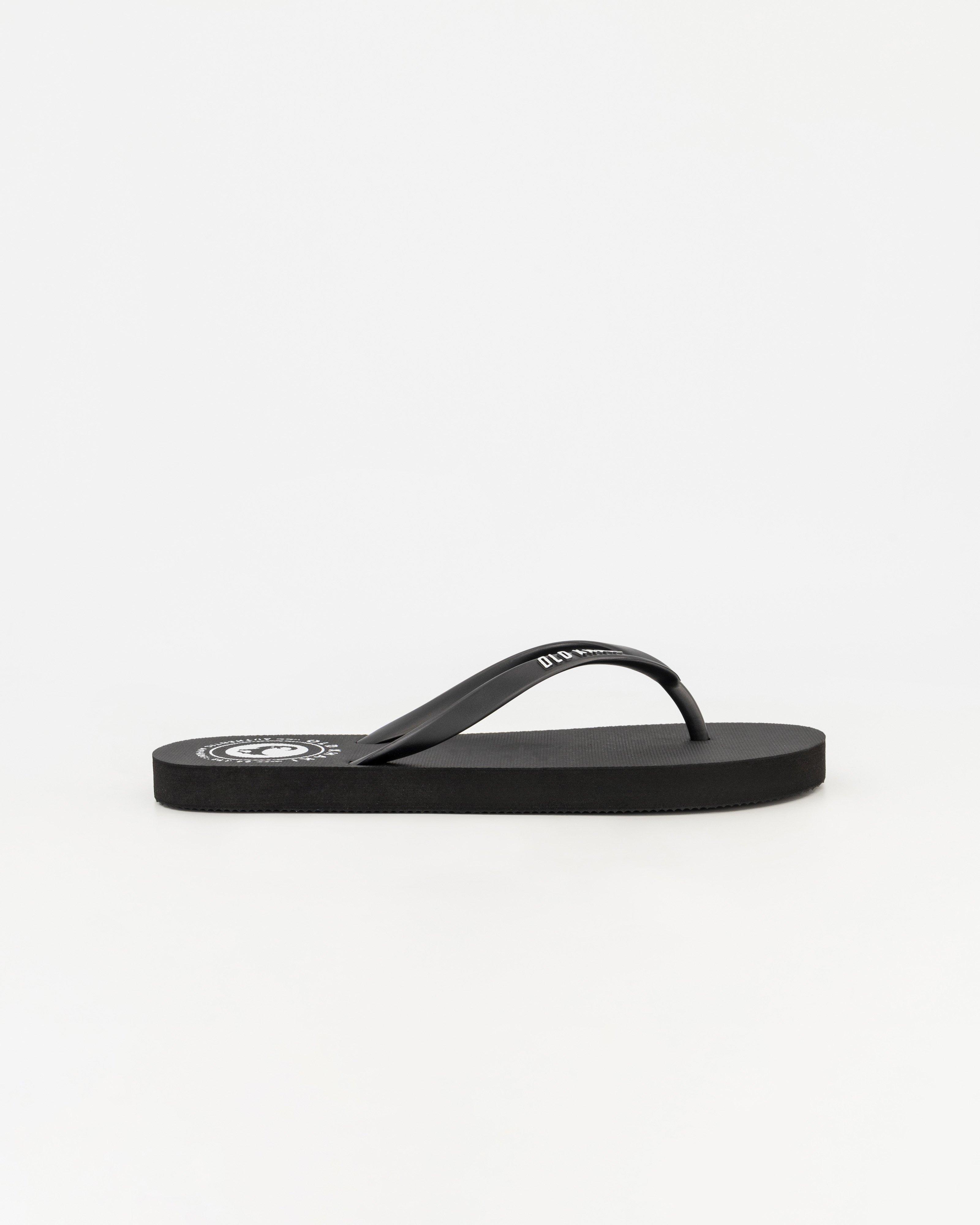 Women’s Plain Tide Flip Flop -  Black