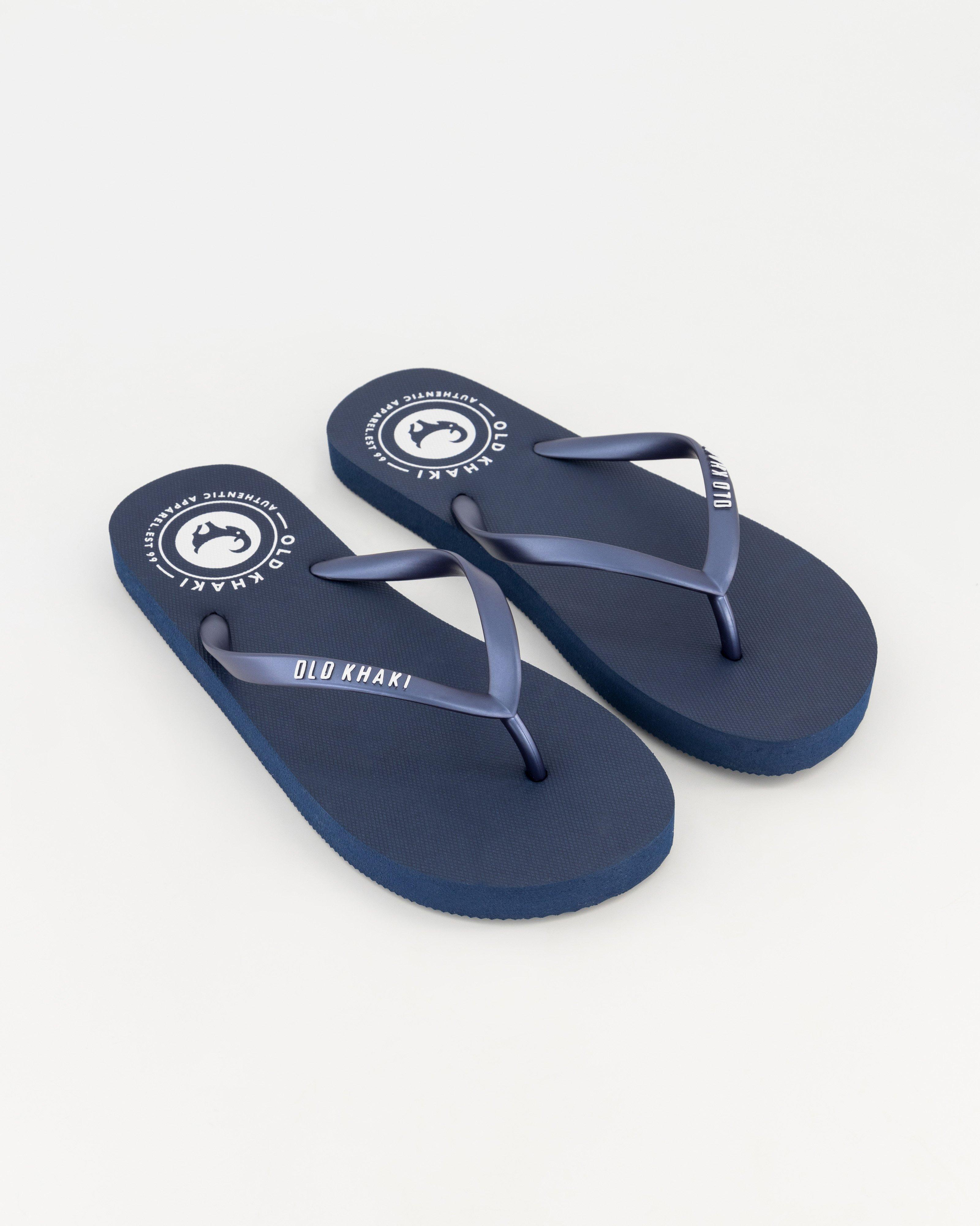 Women’s Plain Tide Flip Flop -  Navy