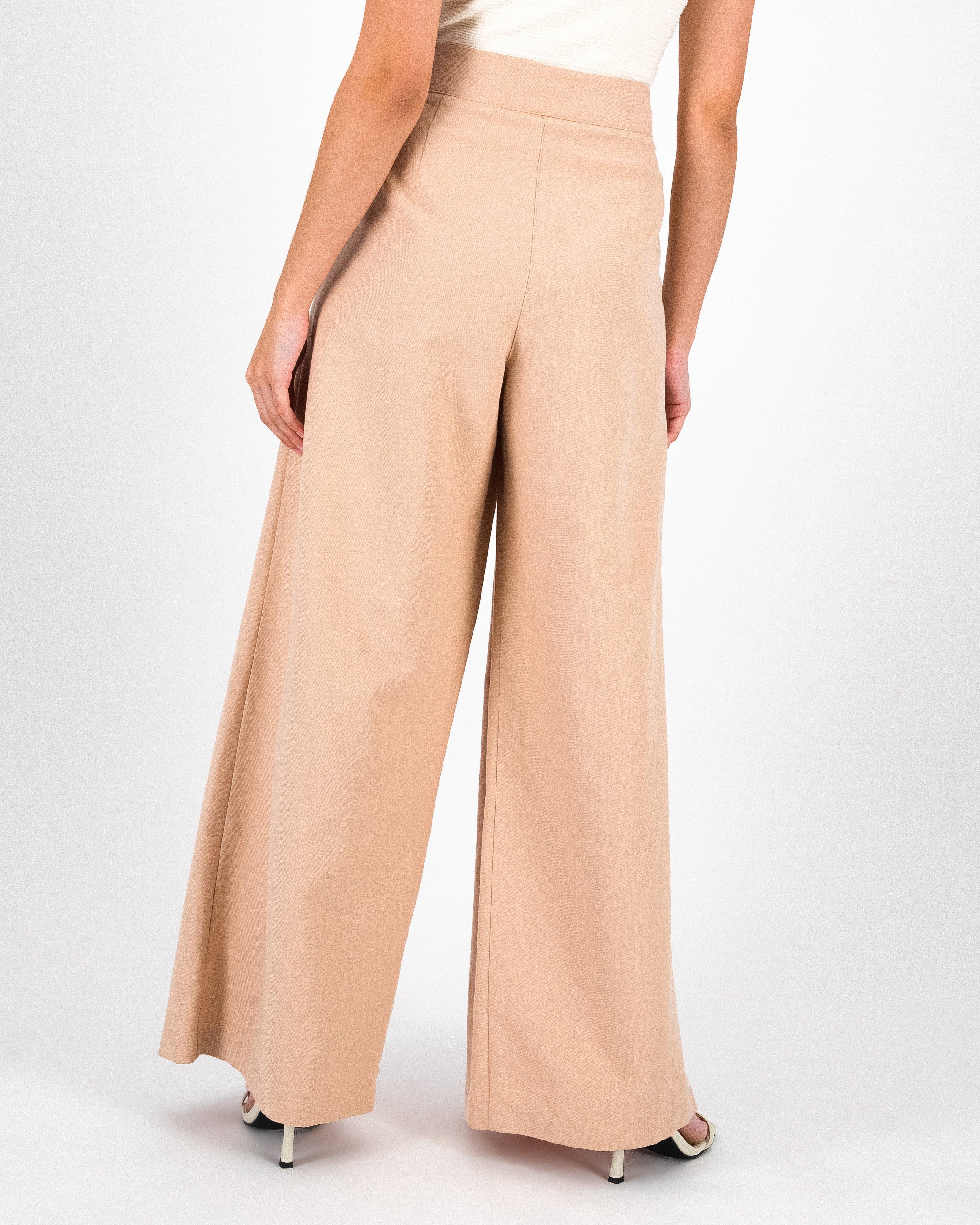 Moss Wide Leg Pant -  Pale Pink