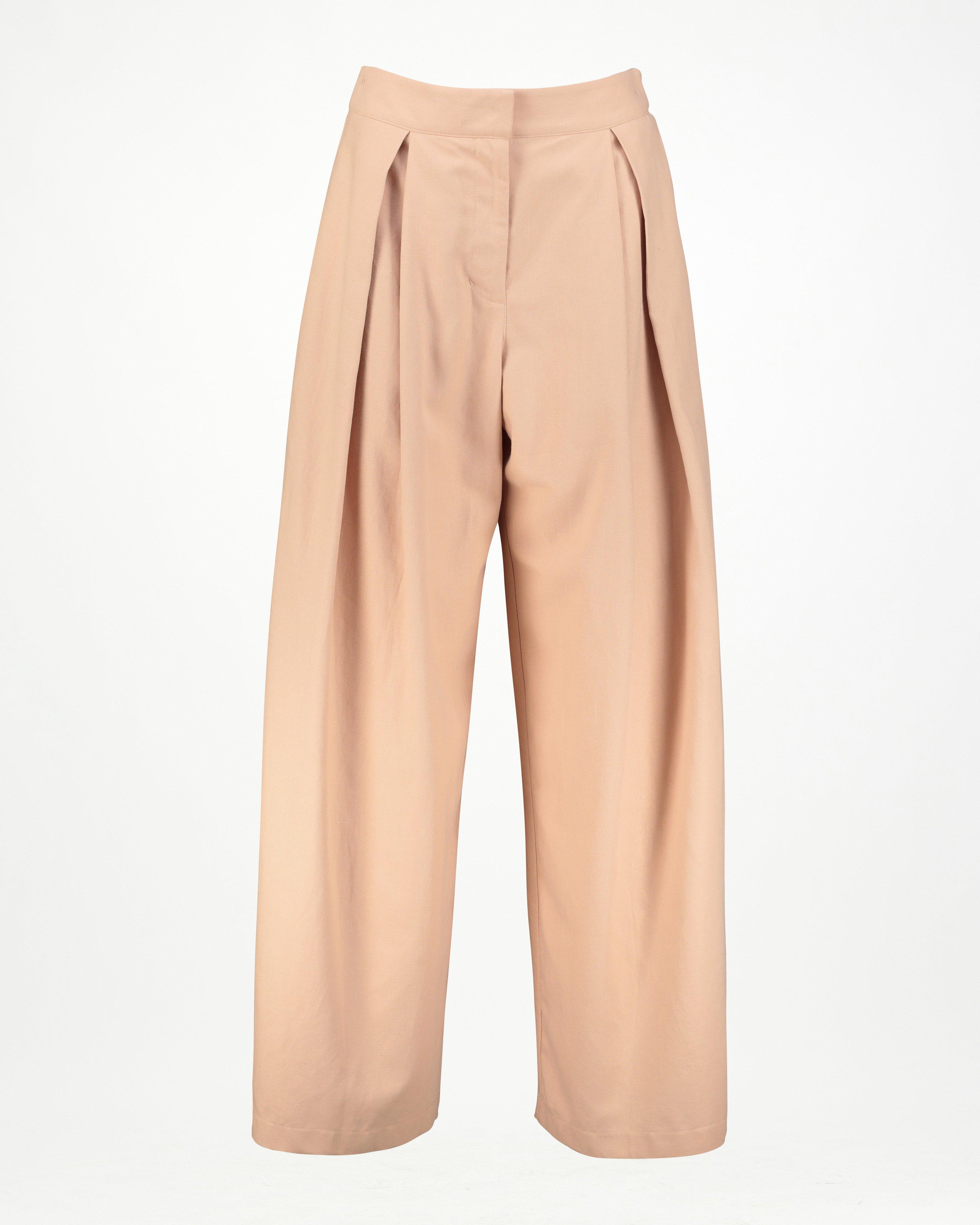 Moss Wide Leg Pant -  Pale Pink