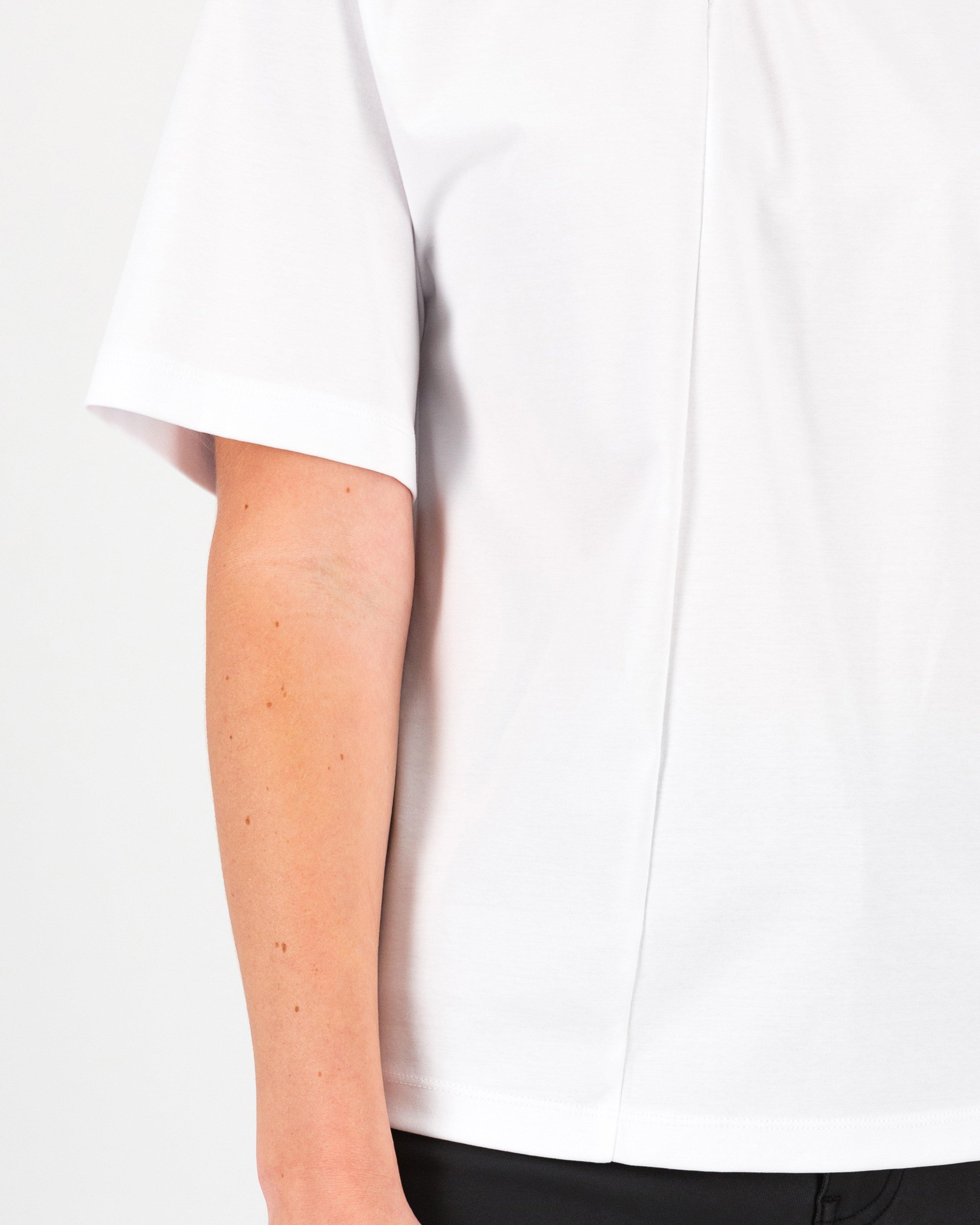 Macie Knot Detail Tee -  White