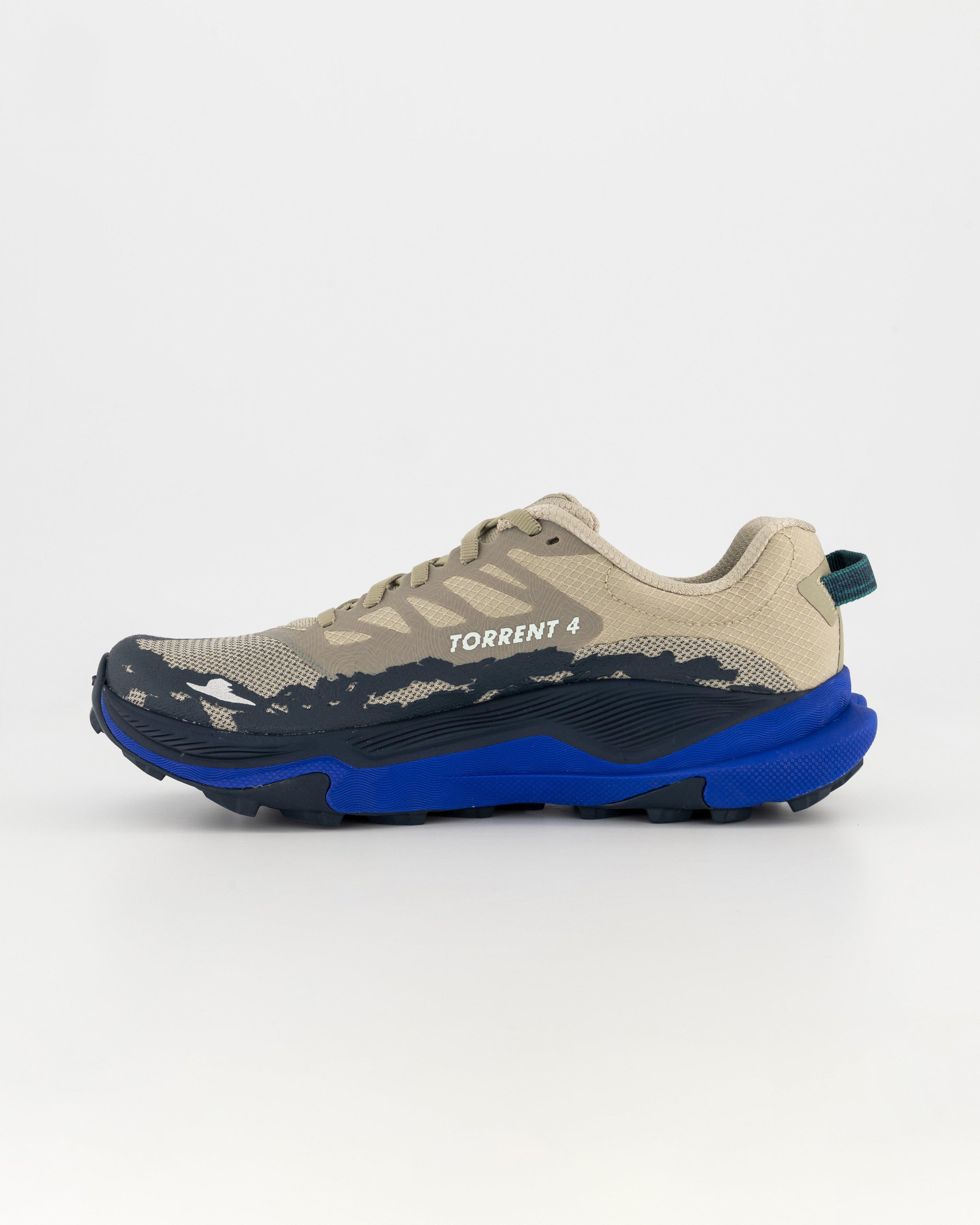 HOKA Men’s Torrent 4 Trail Running Shoes -  Grey