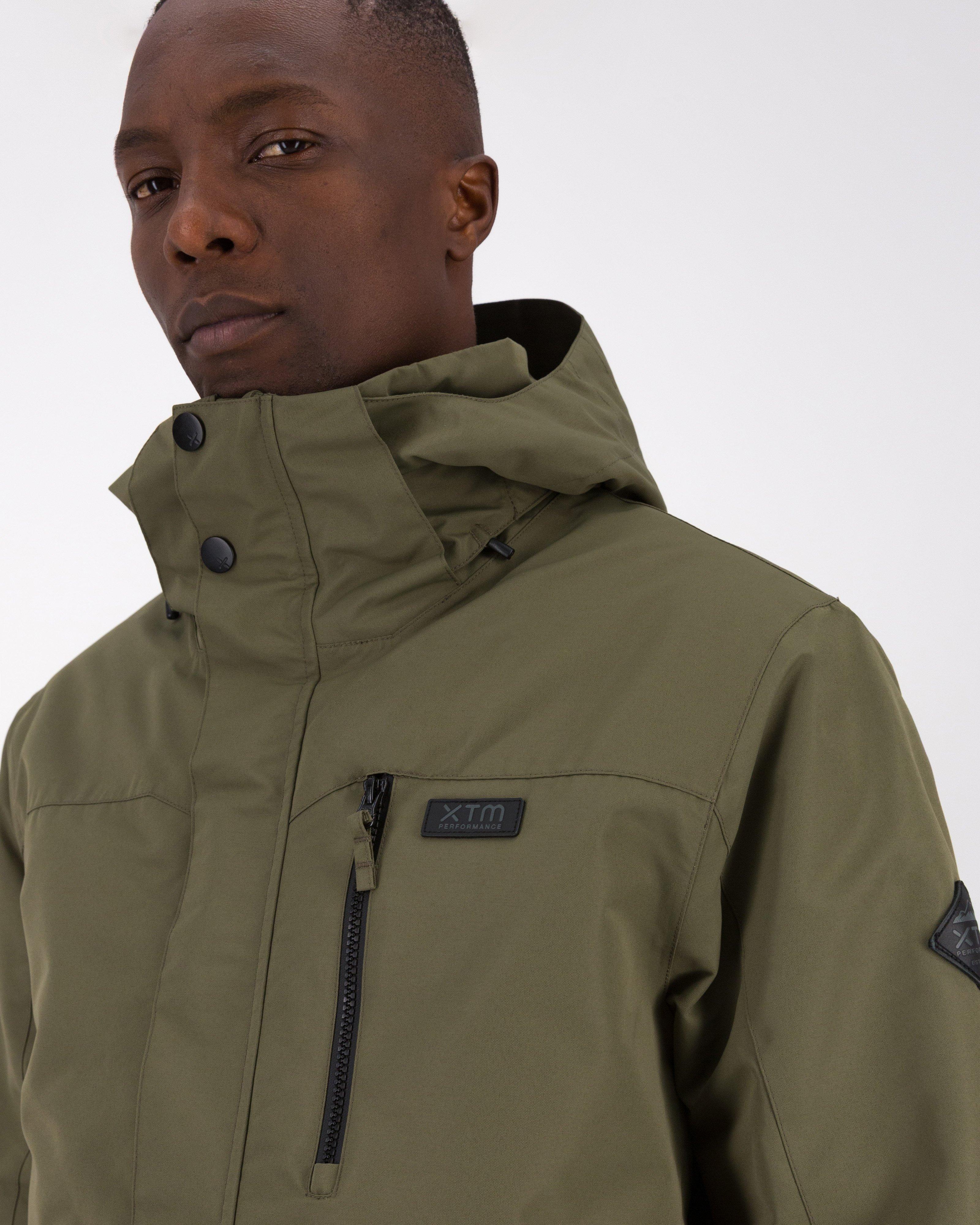 XTM Men’s Knox Ski Jacket -  Dark Olive