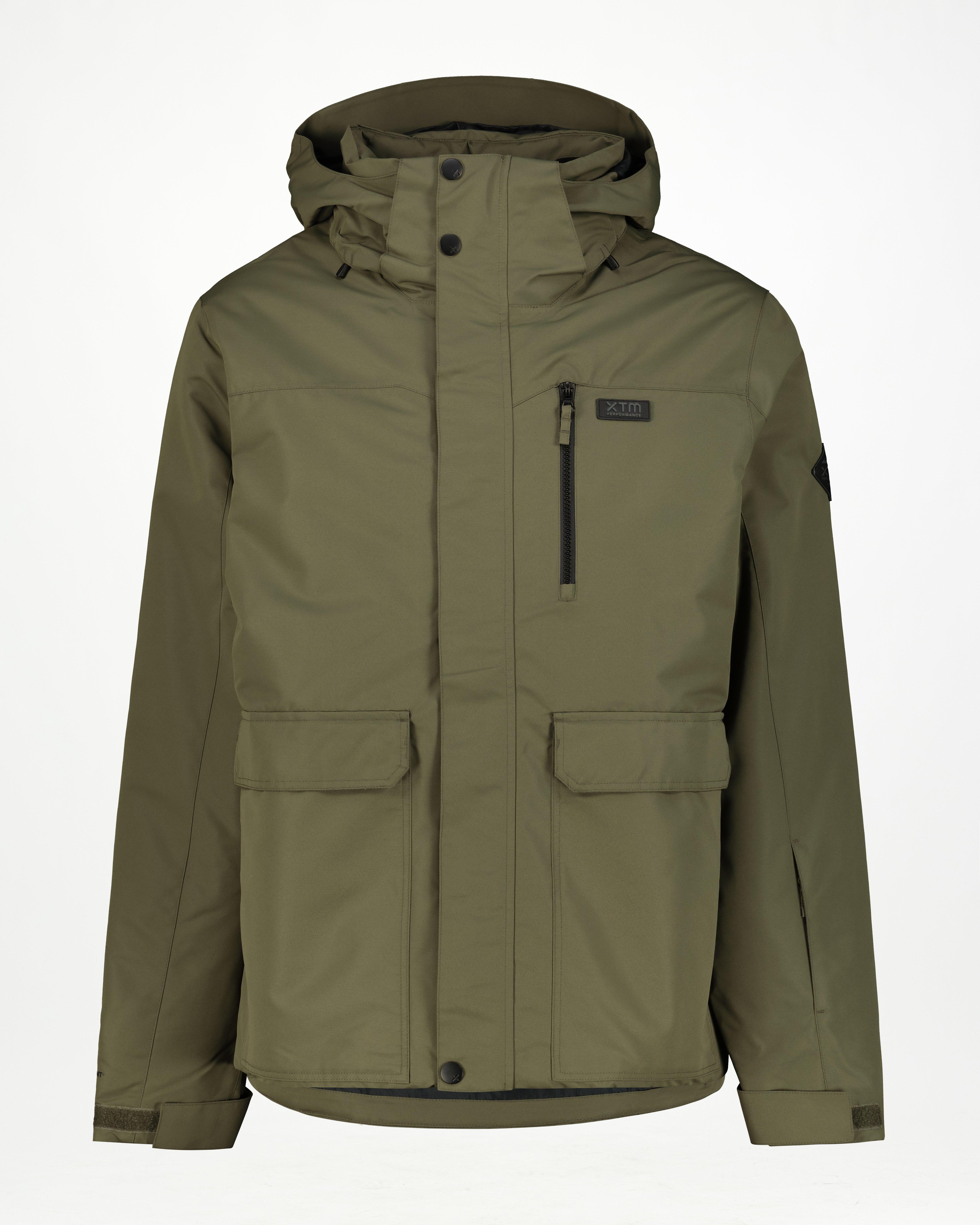 XTM Men’s Knox Ski Jacket -  Dark Olive
