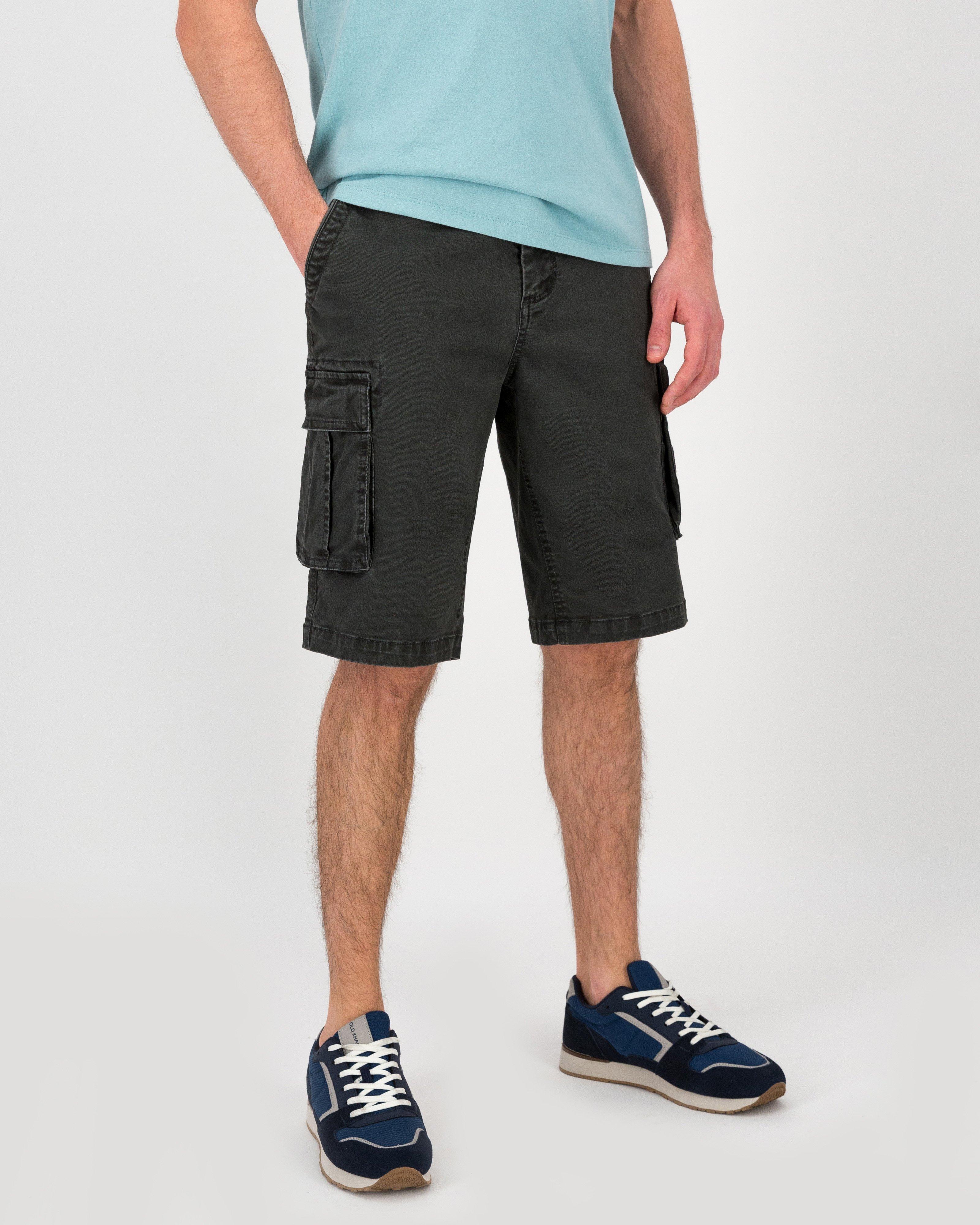  Men’s Adrian Utility Shorts  -  Charcoal