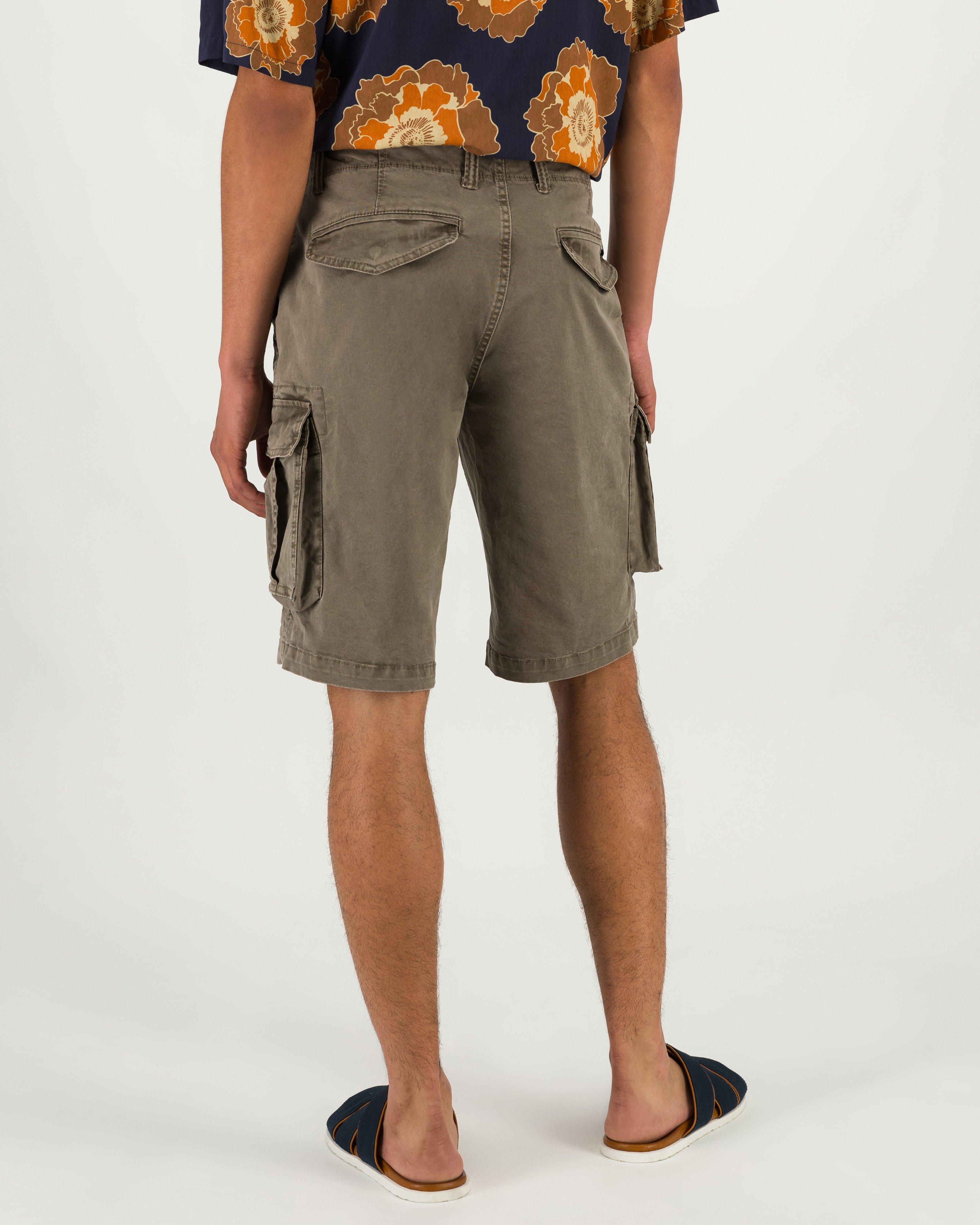  Men’s Adrian Utility Shorts  -  Taupe