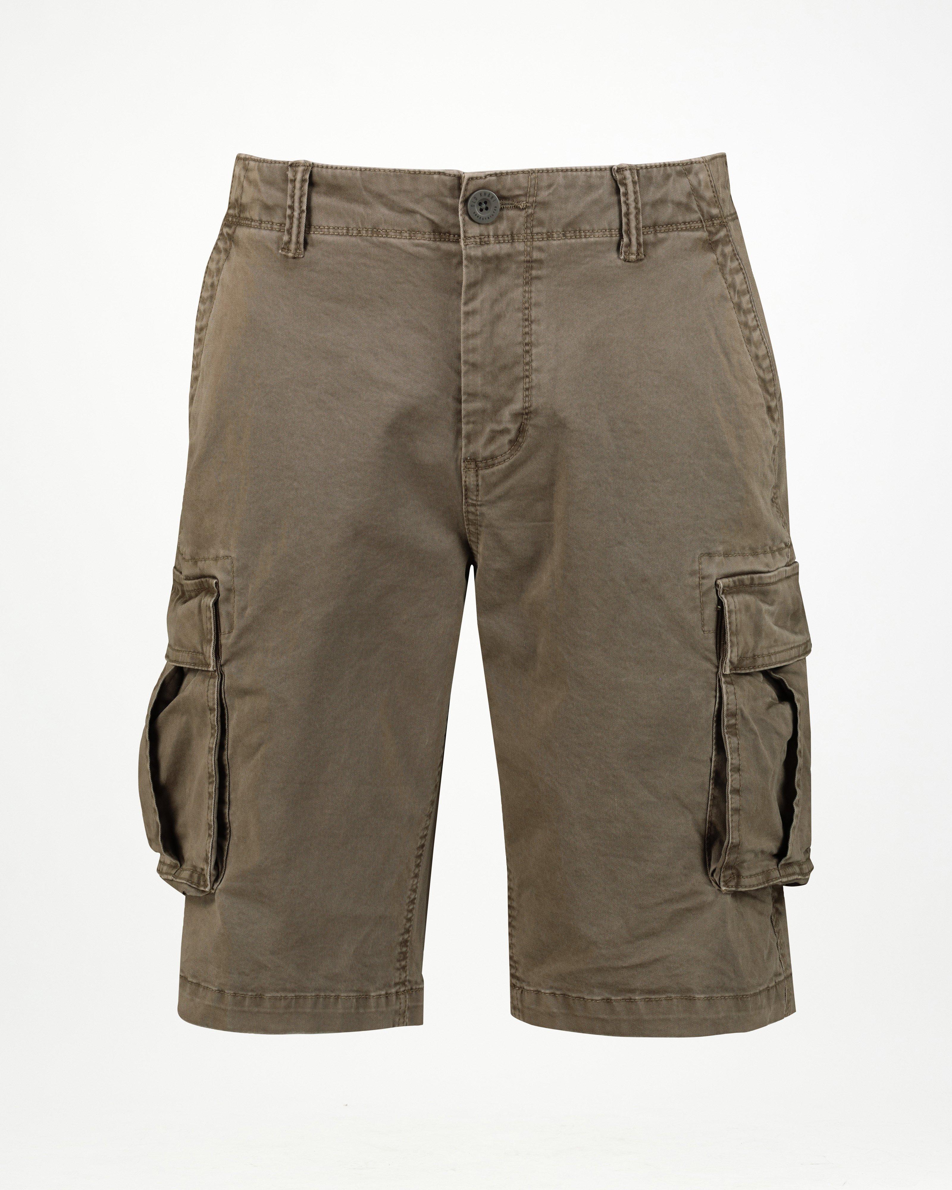  Men’s Adrian Utility Shorts  -  Taupe