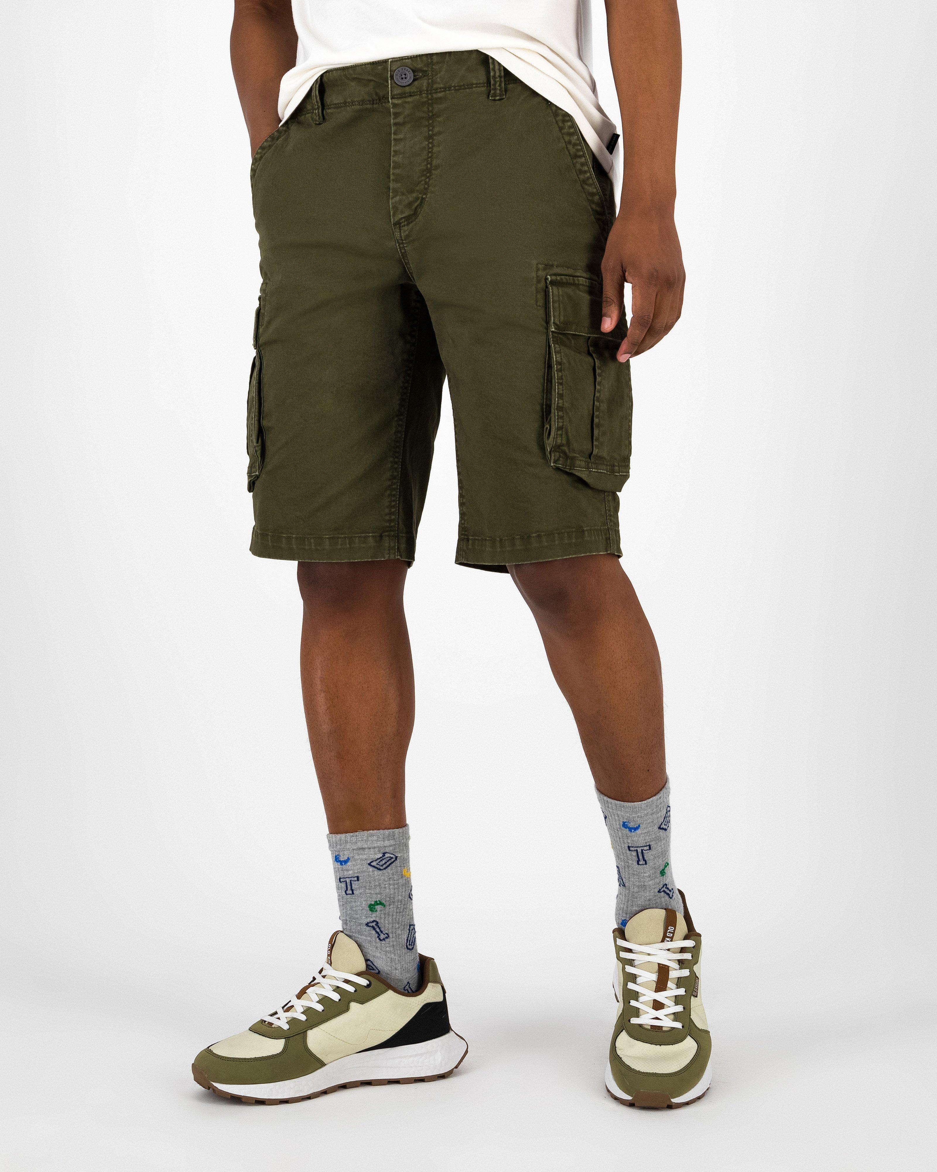  Men’s Adrian Utility Shorts  -  Olive