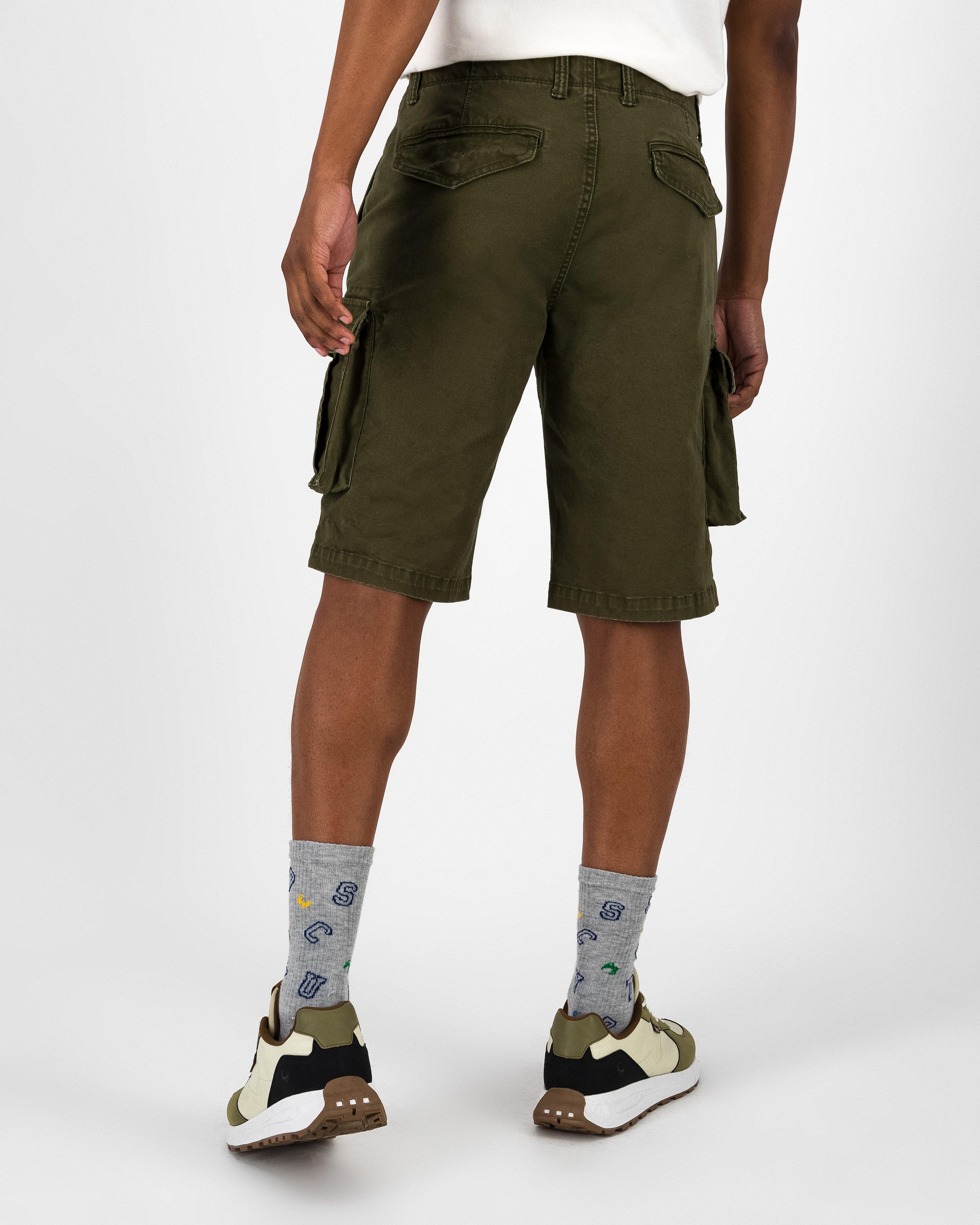  Men’s Adrian Utility Shorts  -  Olive