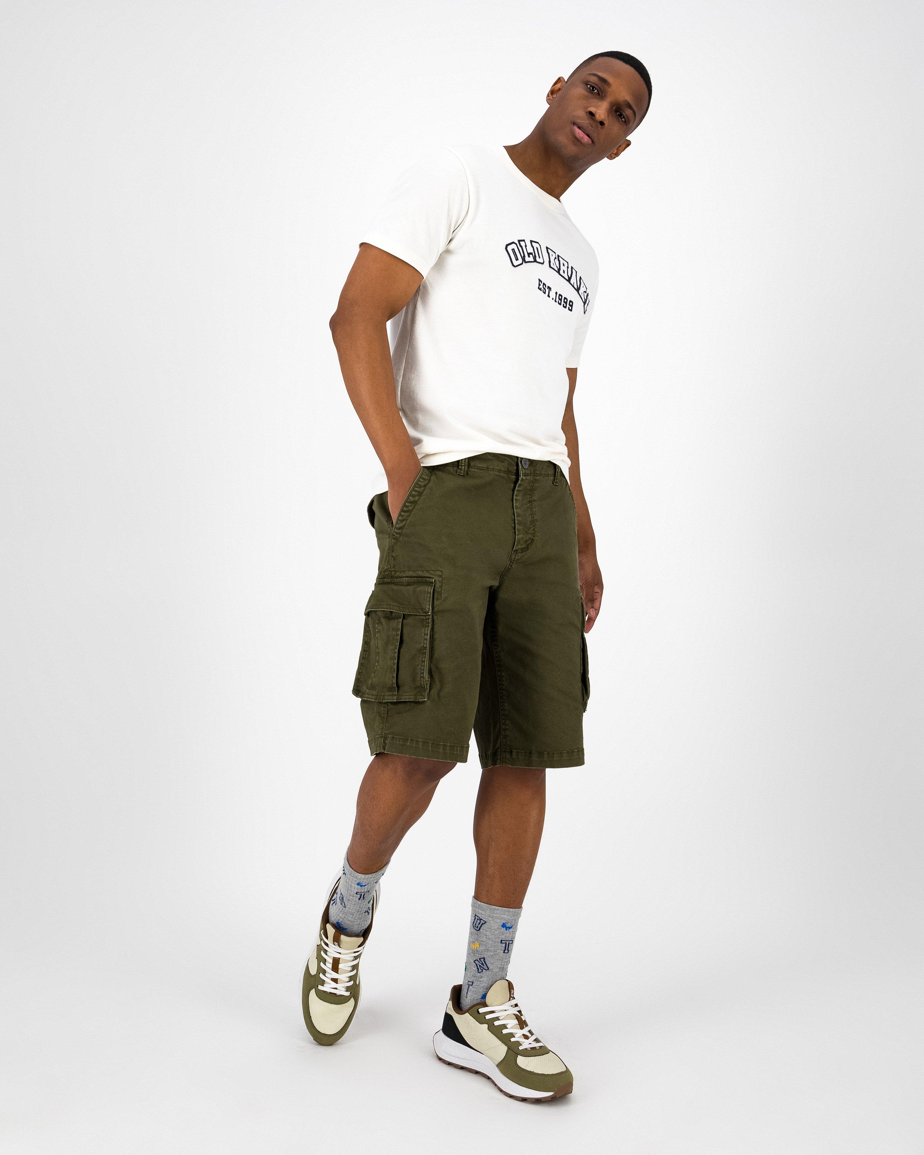  Men’s Adrian Utility Shorts  -  Olive