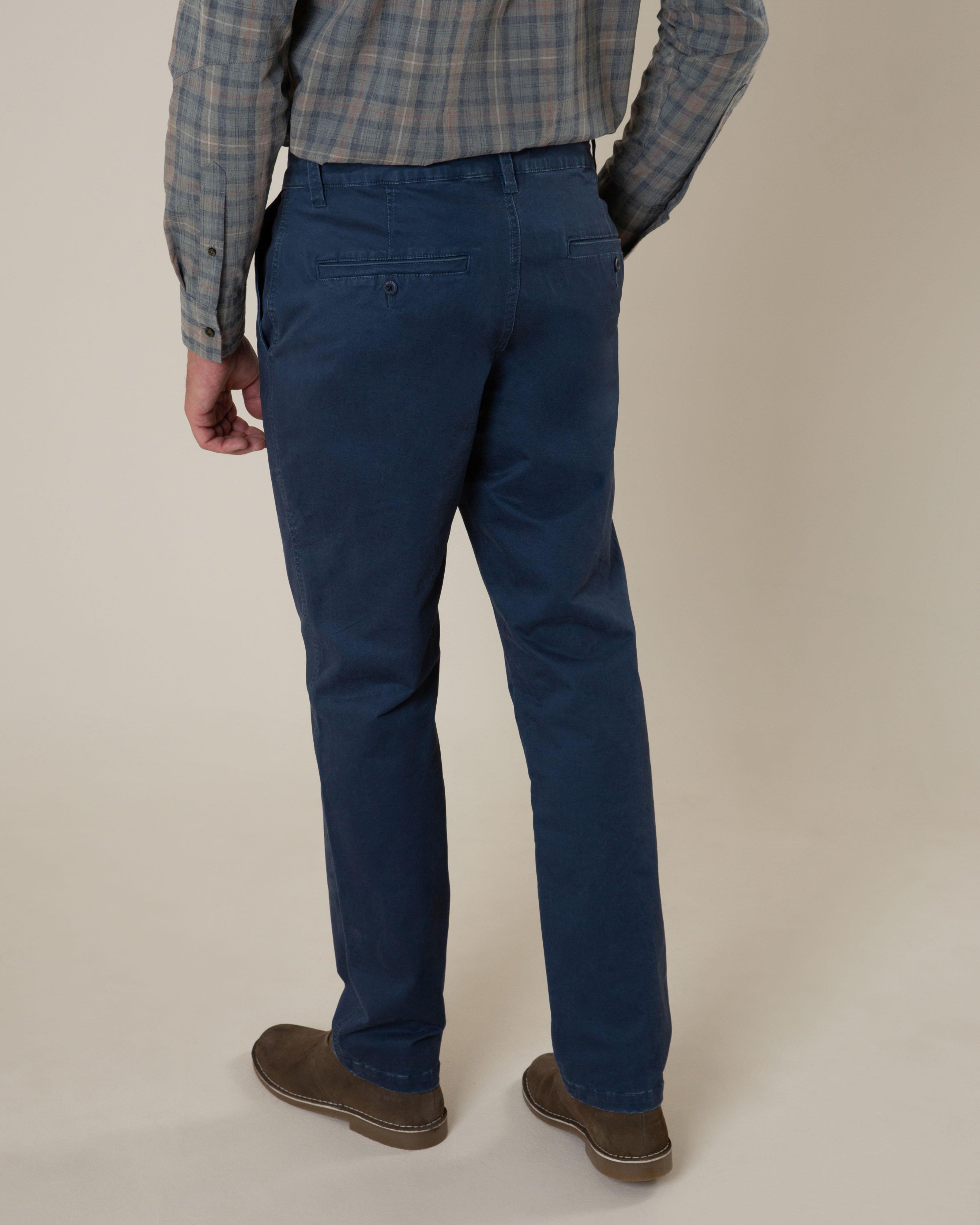 K-Way Elements Men’s Jameson Chino Pants -  Mid Blue