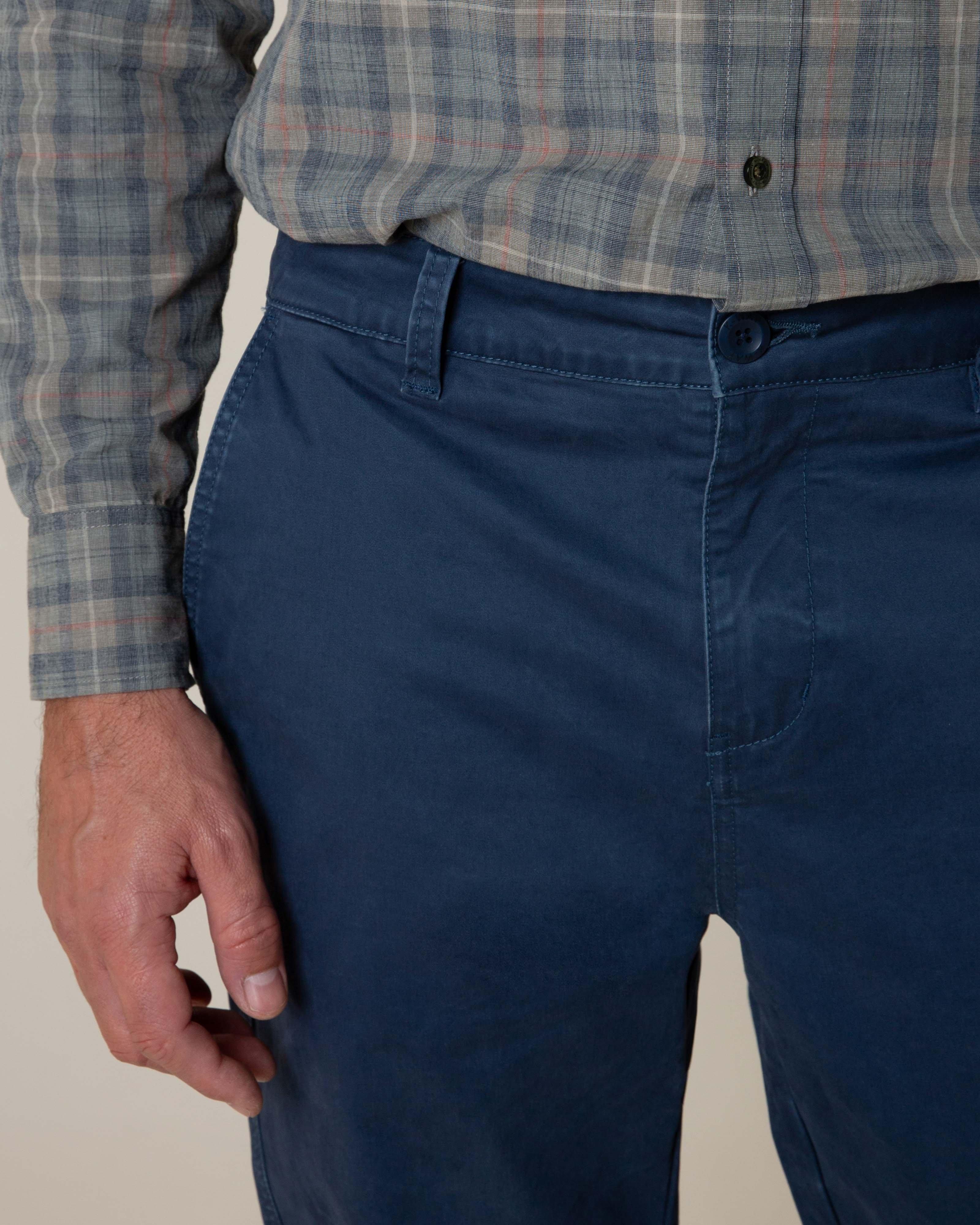 K-Way Elements Men’s Jameson Chino Pants -  Mid Blue