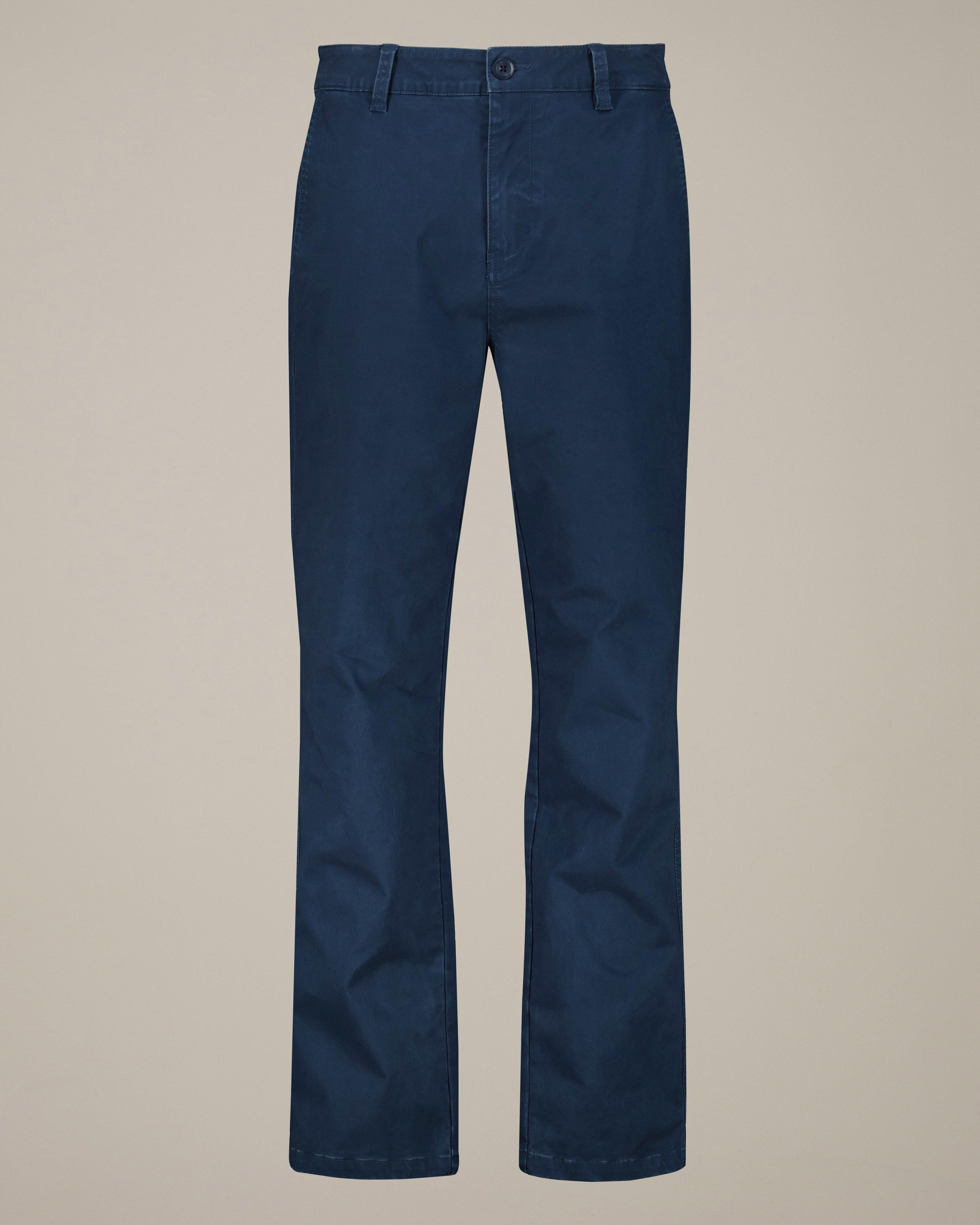K-Way Elements Men’s Jameson Chino Pants -  Mid Blue