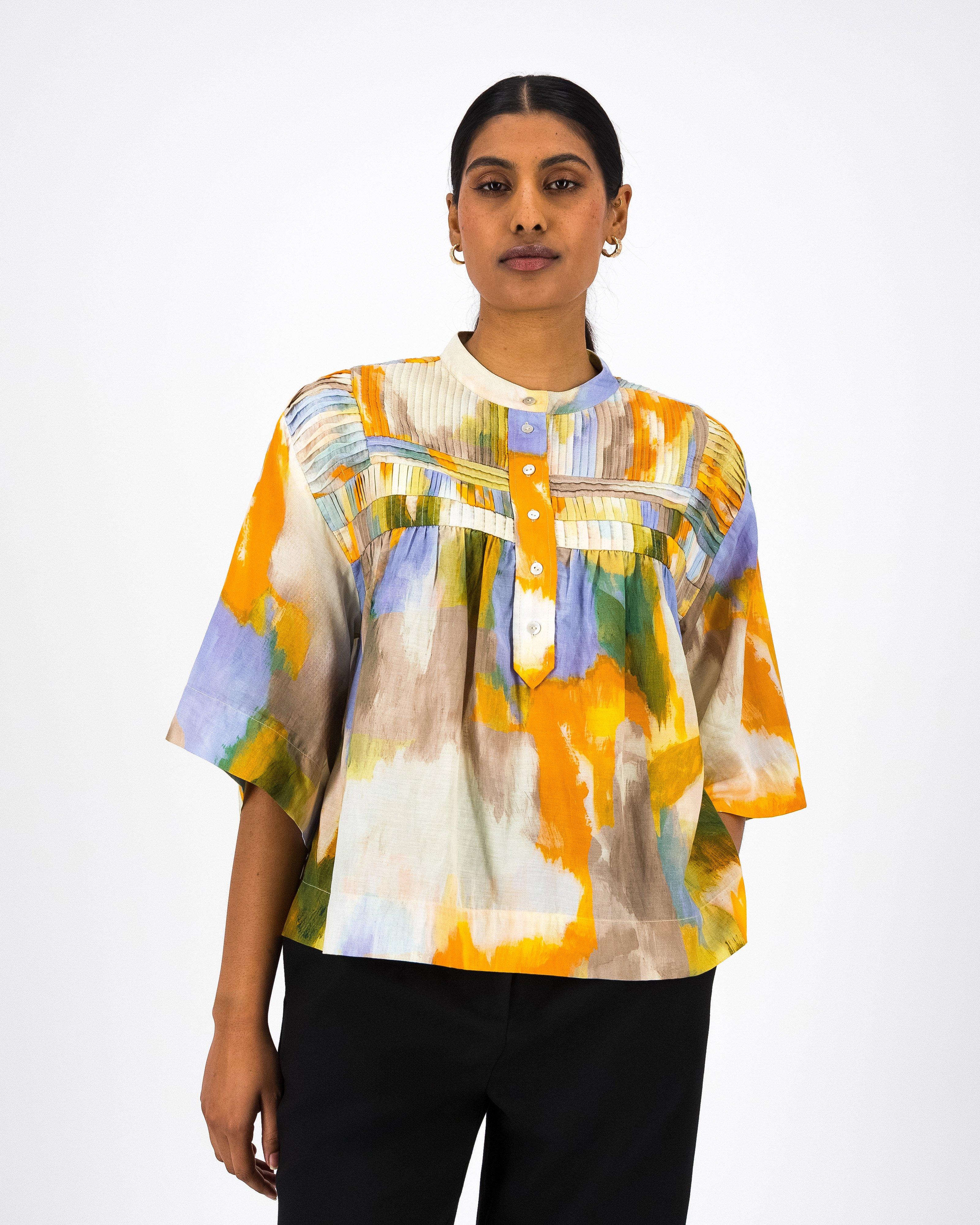 Kathie Voile Blouse -  Assorted