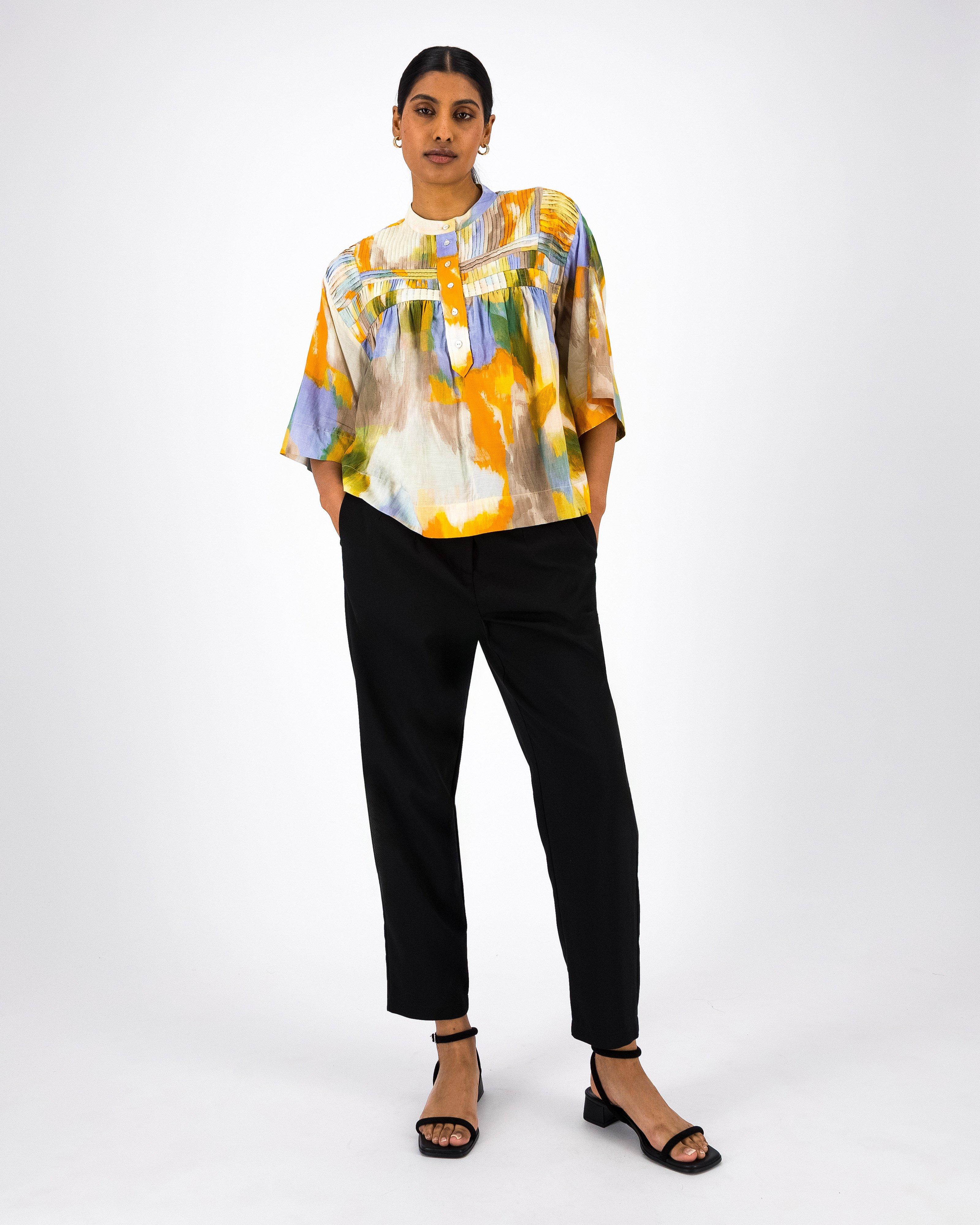 Kathie Voile Blouse -  Assorted