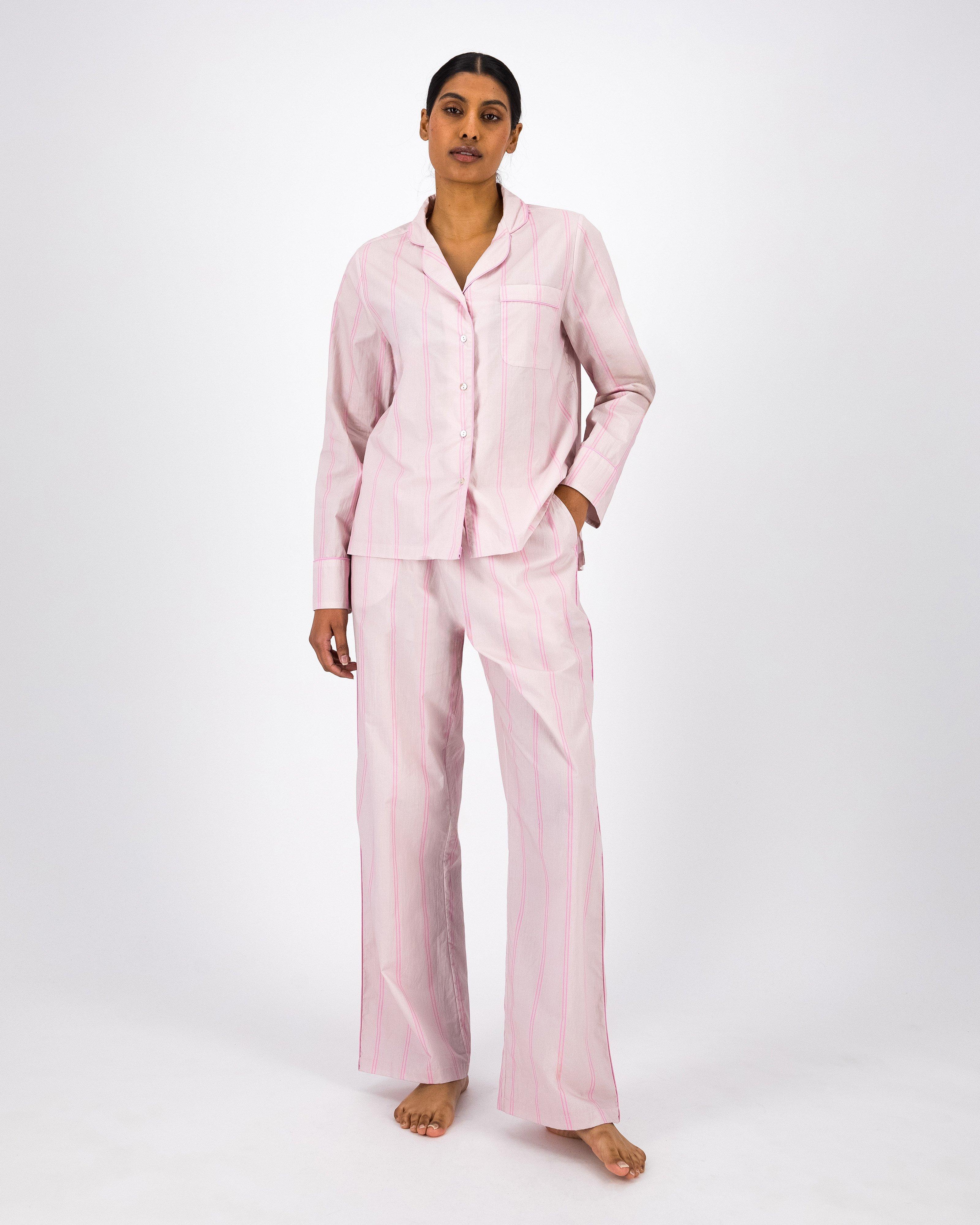 Lulu Stripe Sleep Set -  Lilac