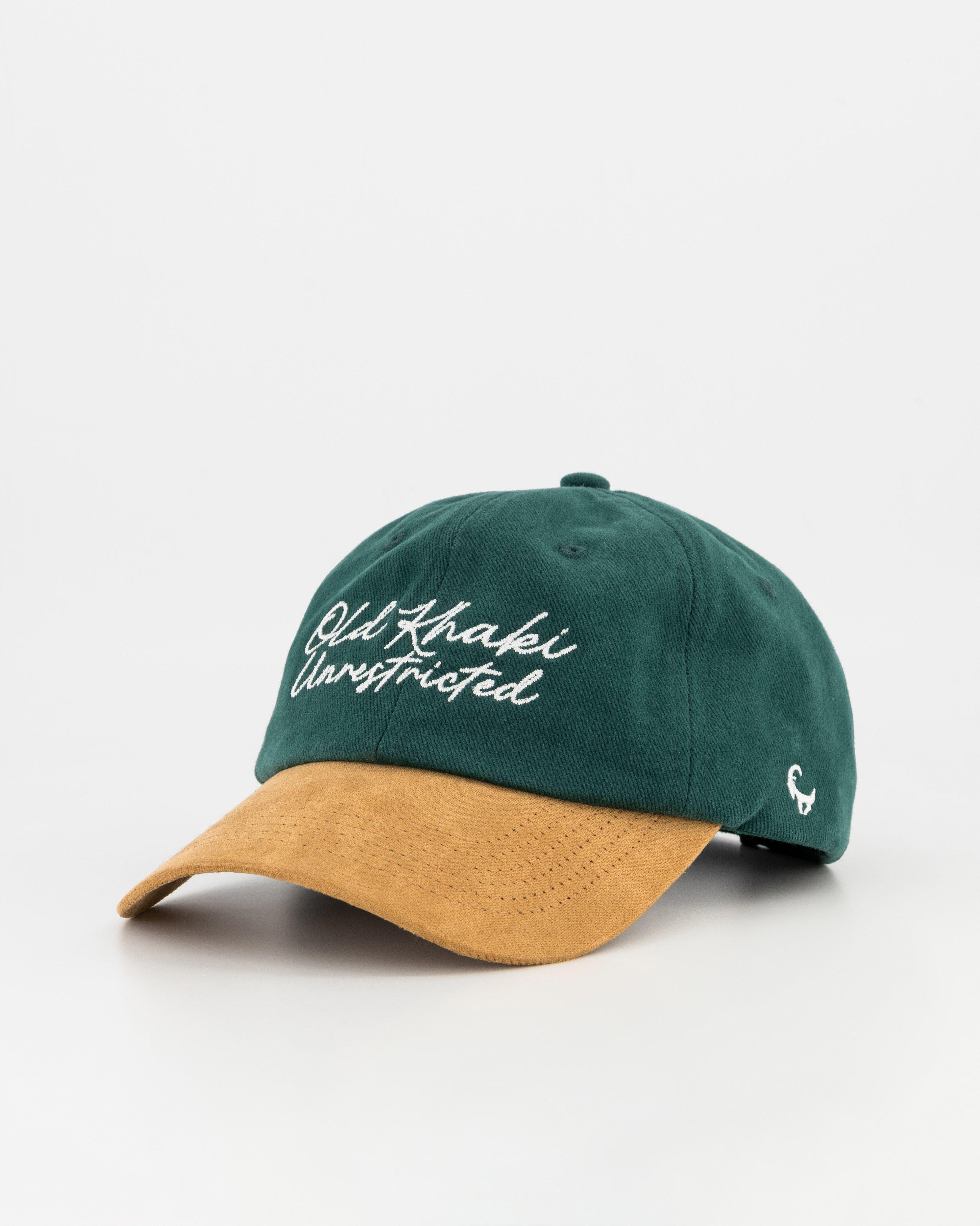 Men’s Ryker Embroidered Peak Cap  -  Green