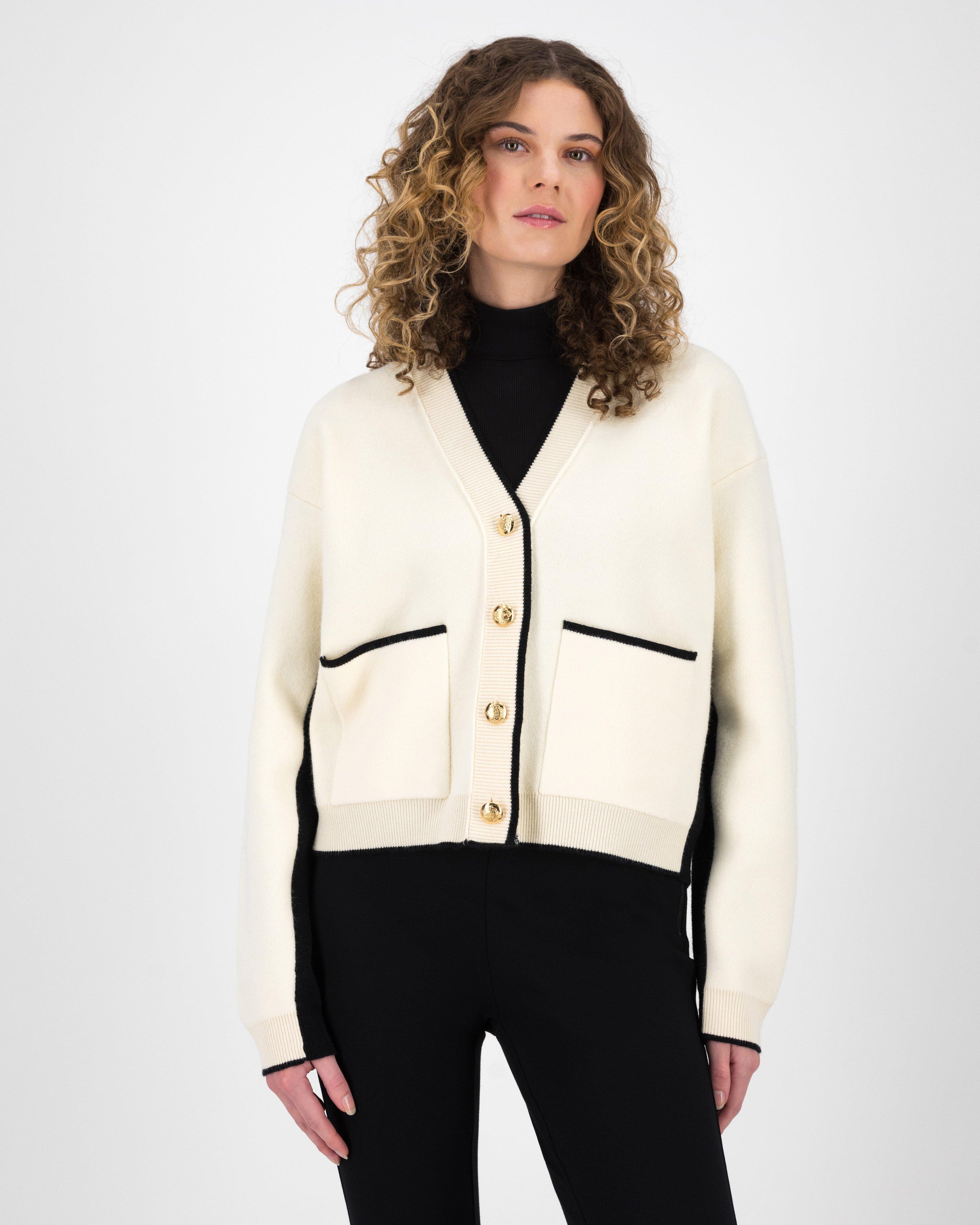 Cora Knitwear Cardigan -  Milk