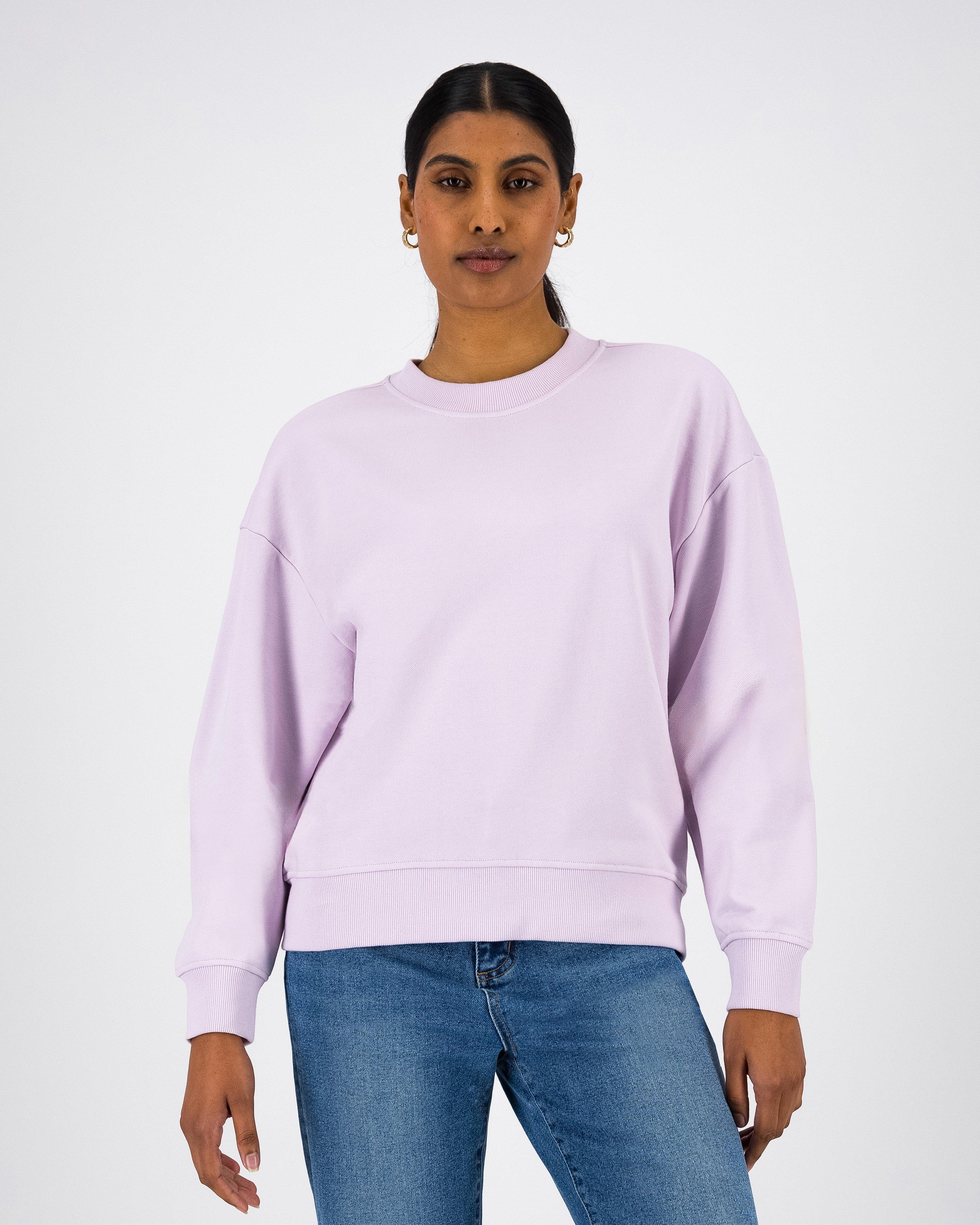 Mosi Sweat Top -  Light Lilac