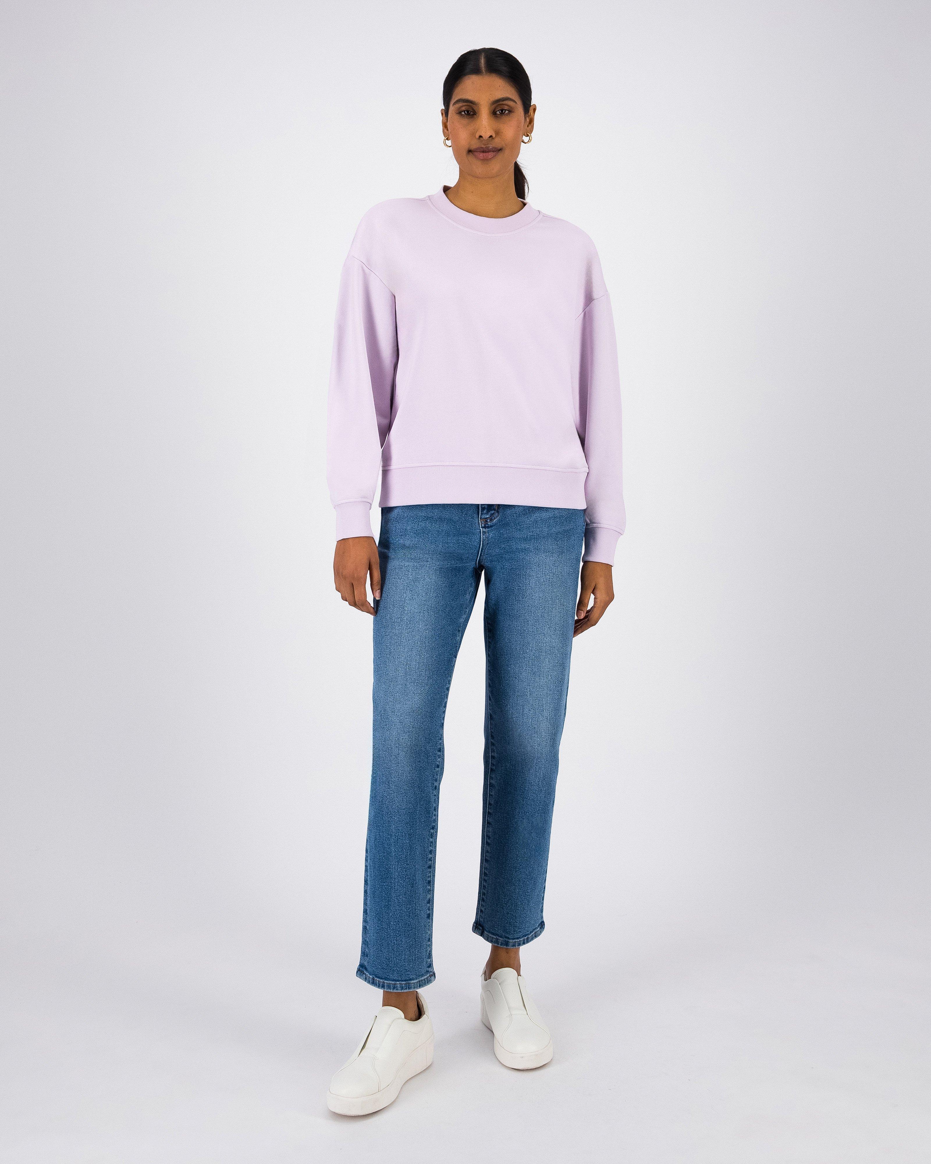 Mosi Sweat Top -  Light Lilac