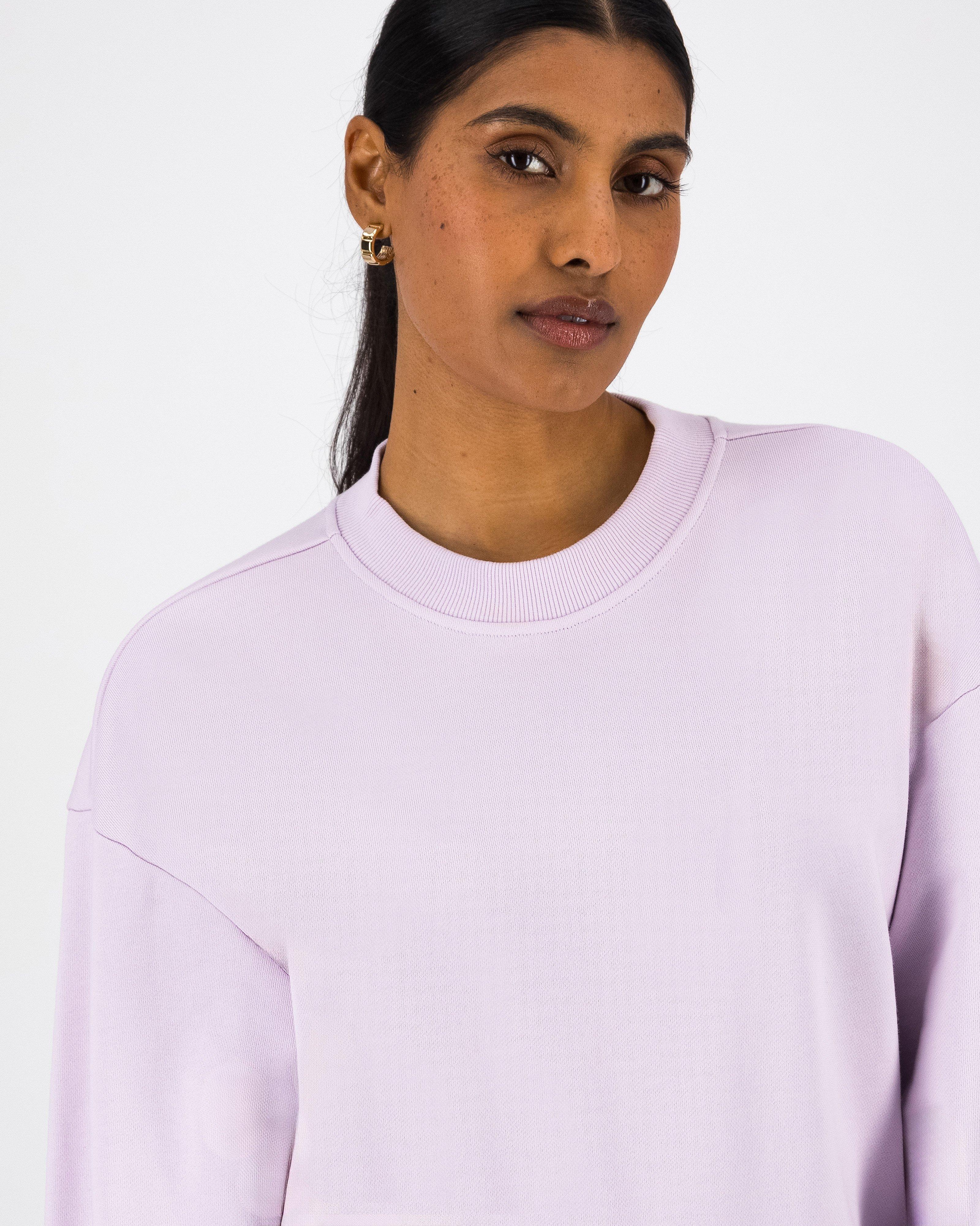 Mosi Sweat Top -  Light Lilac