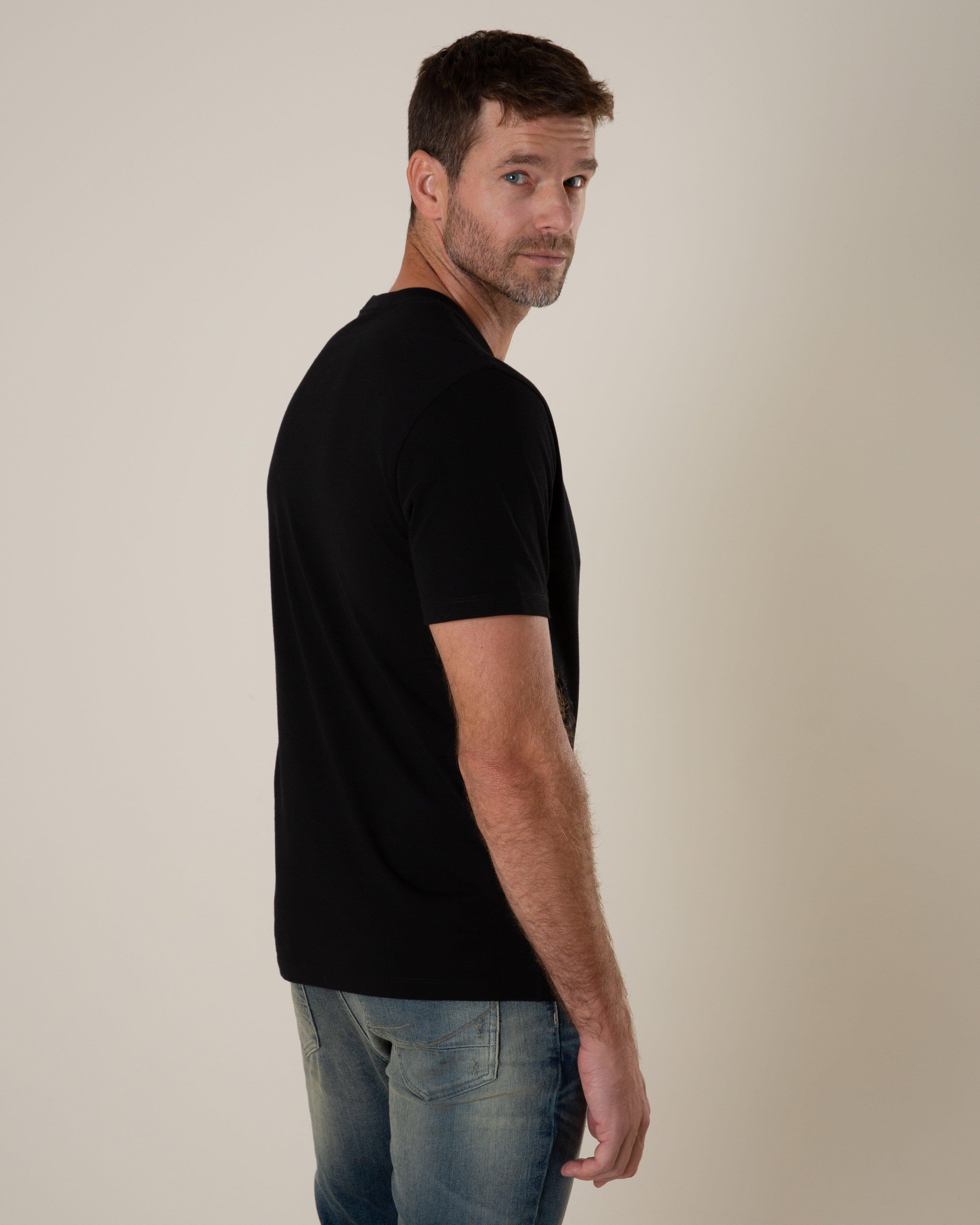 Old Khaki Men’s Noah T-shirt -  Black