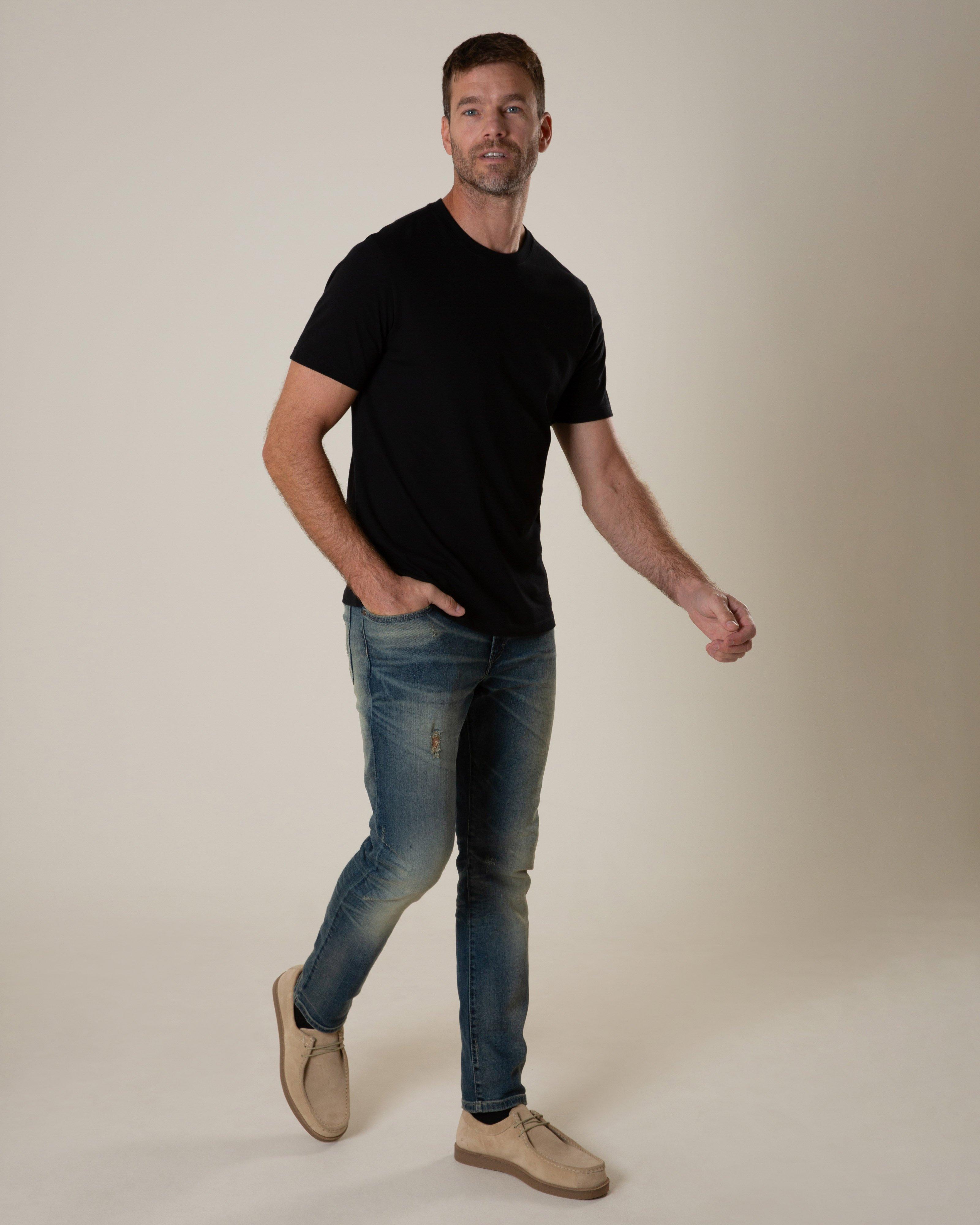 Old Khaki Men’s Noah T-shirt -  Black